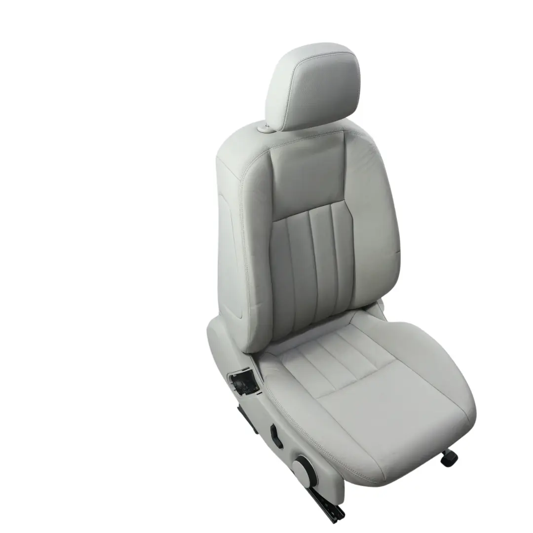 Mercedes W204 Asiento Delantero Eléctrico Derecho Cuero Gris Interior - SKU A2049109047-2 - Número de pieza A2049109047