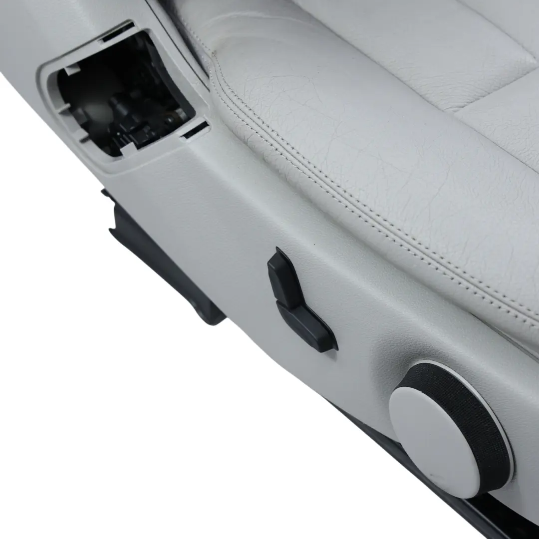 Mercedes W204 Asiento Delantero Eléctrico Derecho Cuero Gris Interior - SKU A2049109047-2 - Número de pieza A2049109047