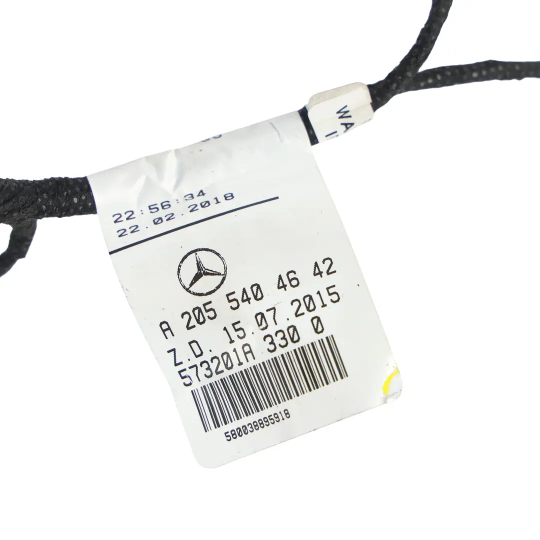 Mercedes W205 GLC C253 X253 Cableado Panel Puerta Conductor - SKU A2055404642 - Número de pieza A2055404642