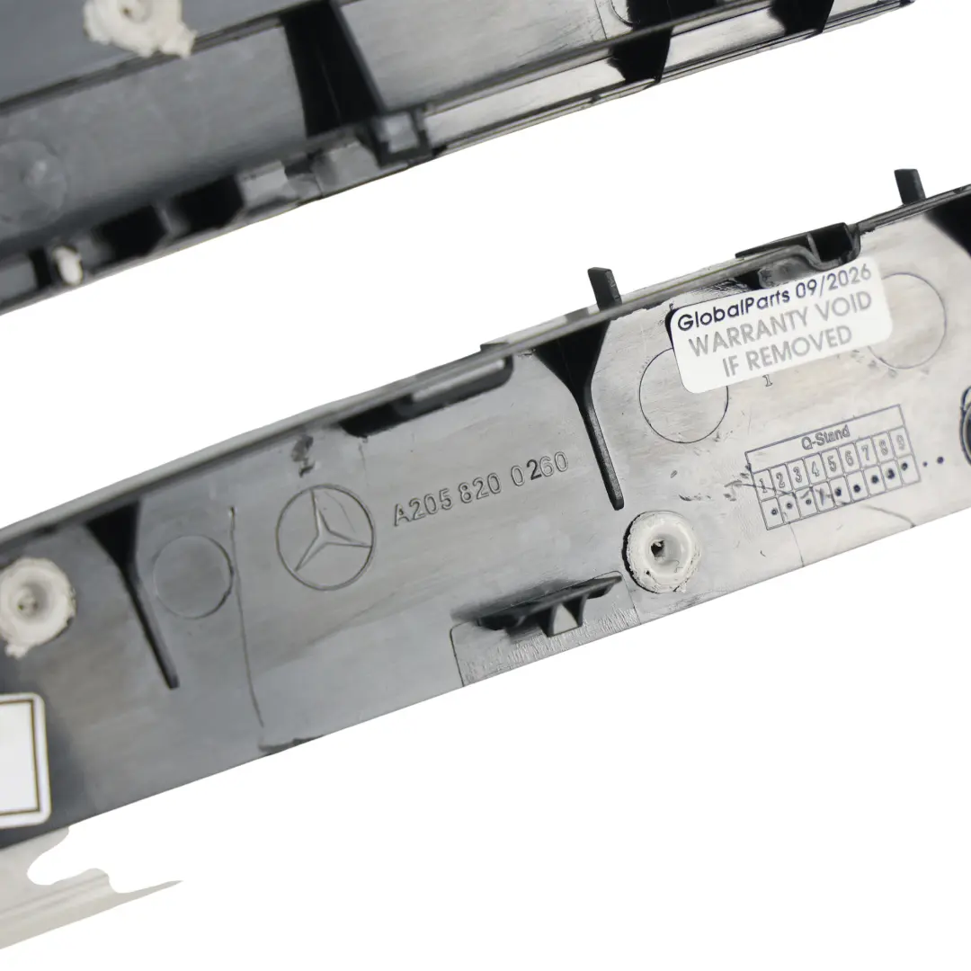 Mercedes W205 Limousine Heck Bremsleuchte Abdeckung Grau - SKU A2058200260-3 - Teilenummer A2058200260