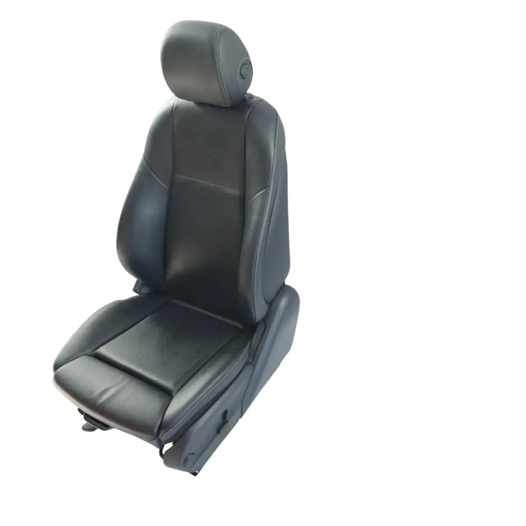 Asiento Delantero Izquierdo Calefactable Imitación Cuero Negro para Mercedes W205 con número de pieza A2059100747 Mercedes W205 Asiento Delantero Izquierdo Calefactable Imitación Cuero Negro - SKU A2059100747-5 - Número de pieza A2059100747