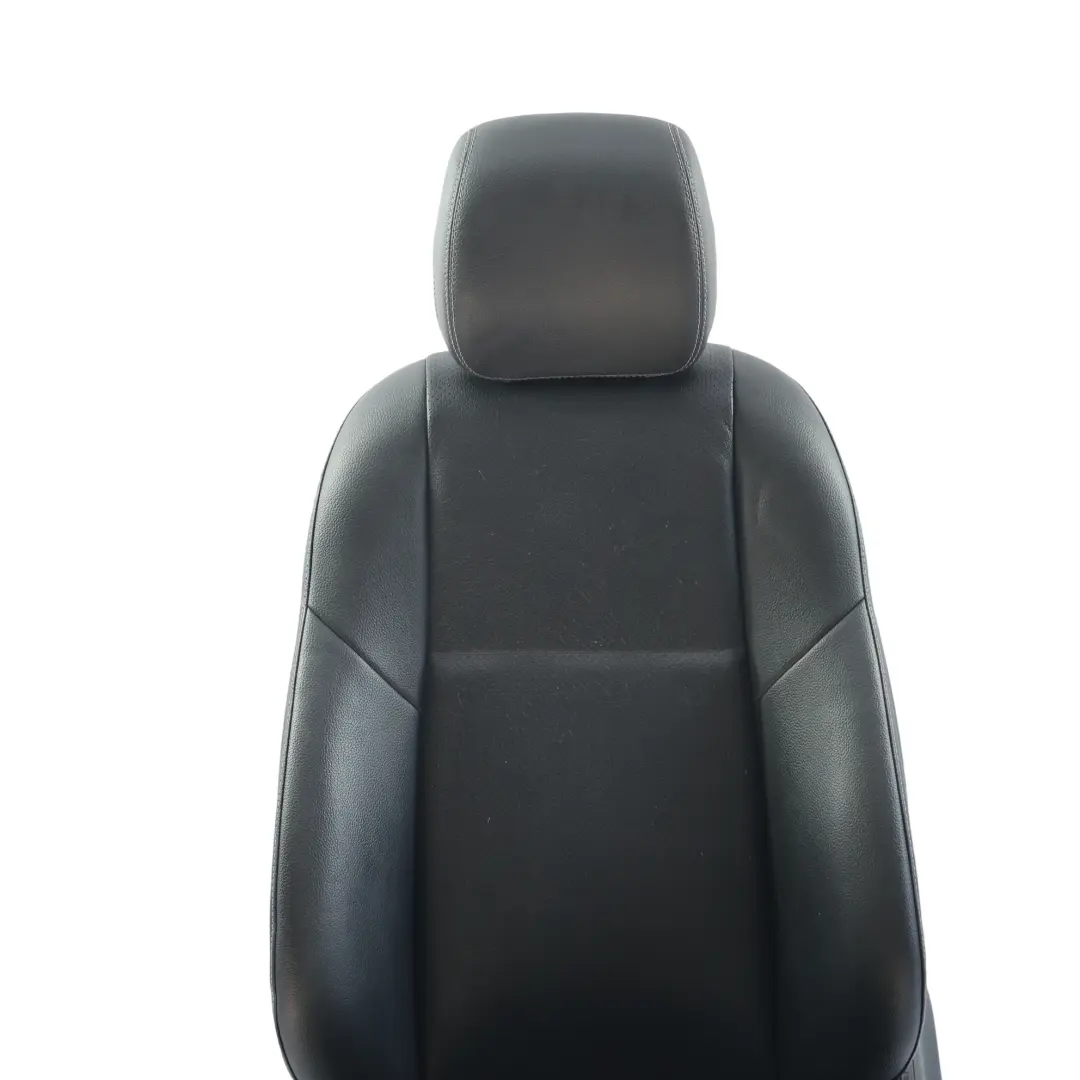Mercedes W205 Fotel Przedni Lewy Przód Grzany Skóra Czarny - SKU A2059100747-5 - Numer Części A2059100747