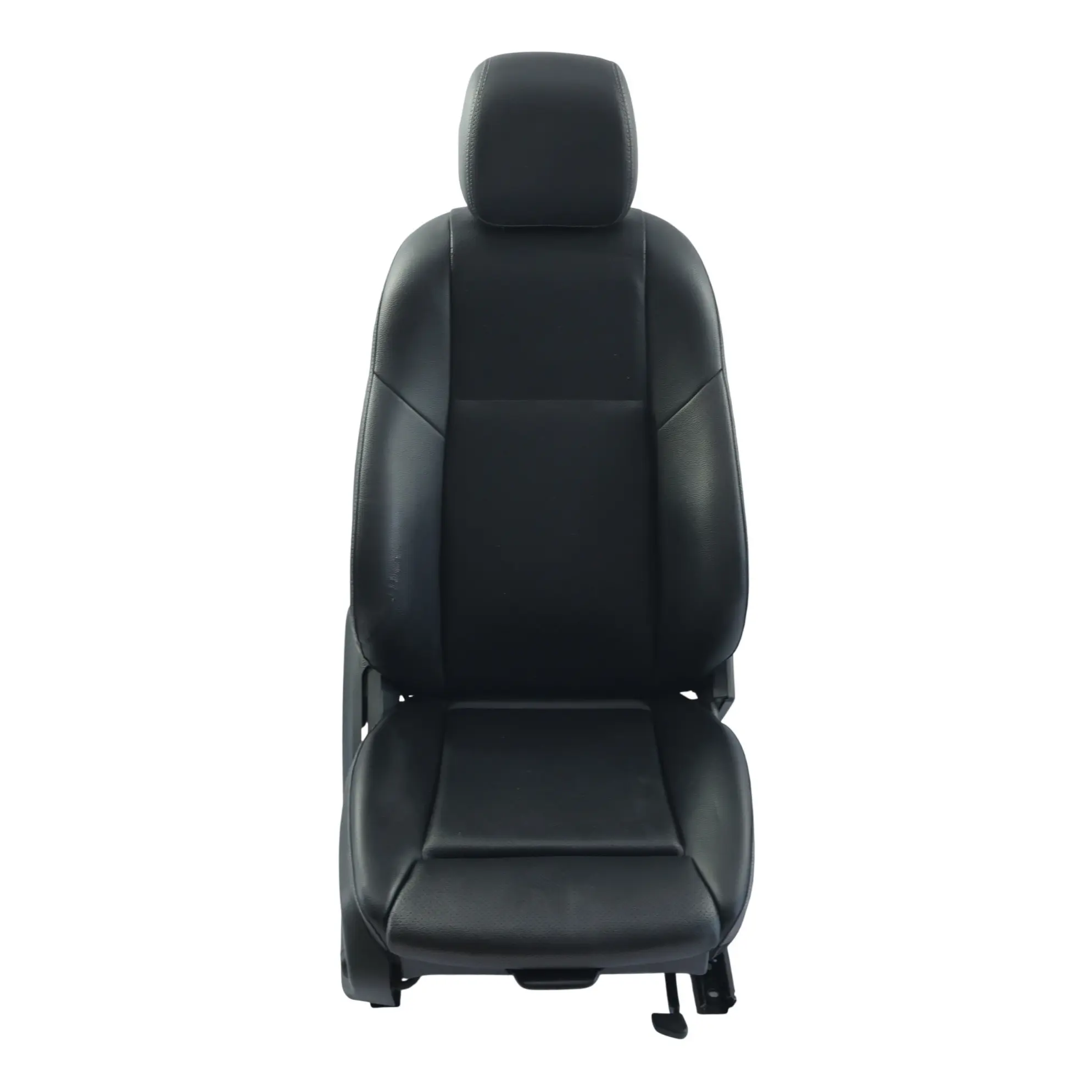 Mercedes W205 Front Seat Heated Electric Left N/S Imitation Leather Black