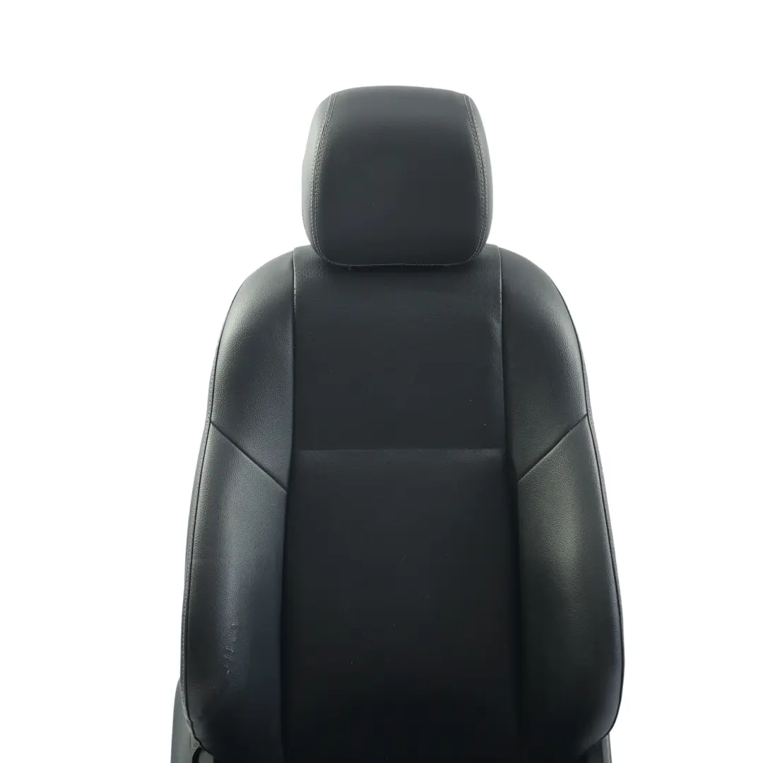 Mercedes W205 Sedile Anteriore Riscaldato Elettrico Sinistro Similpelle Nero - SKU A2059100747-7 - Numero di parte A2059100747