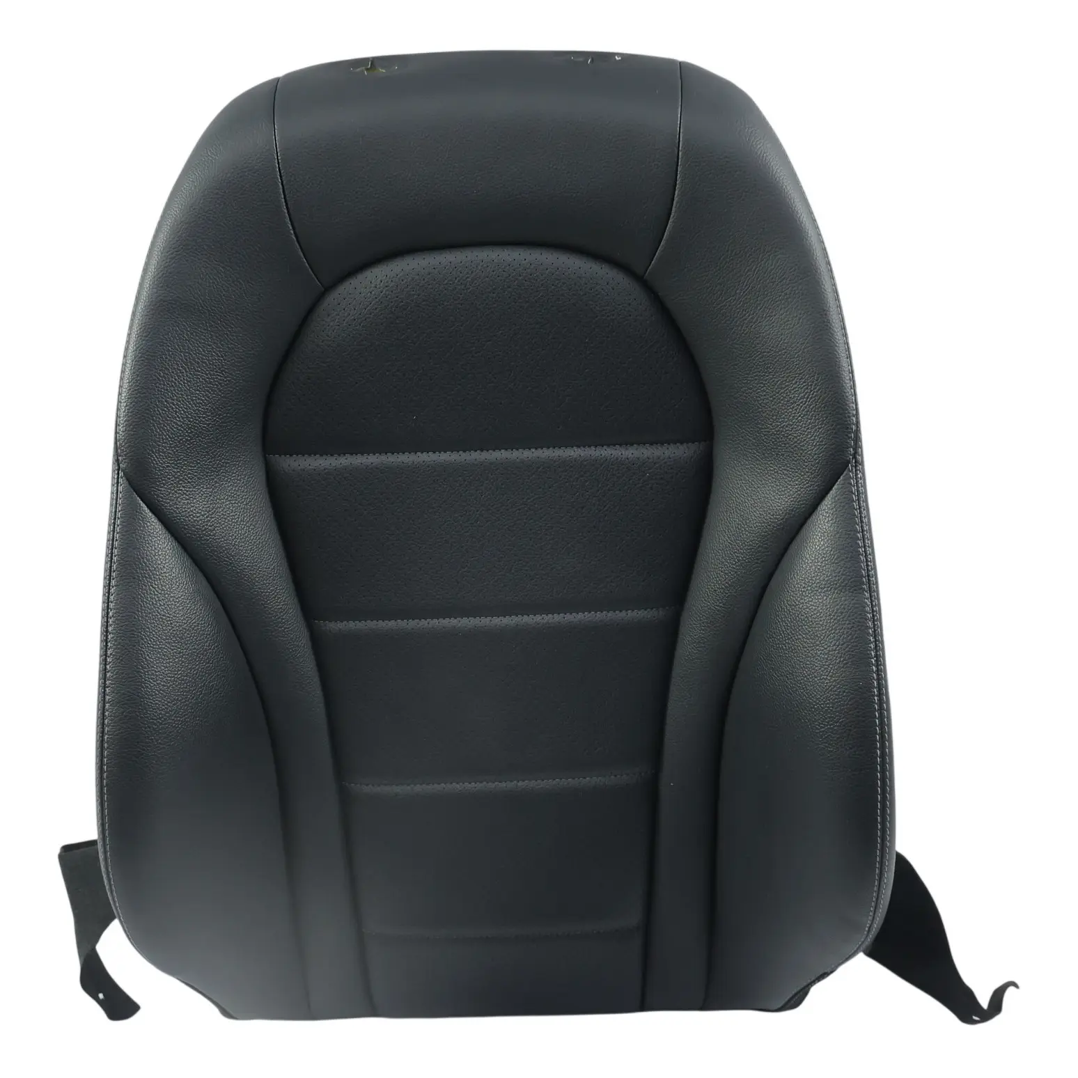 Mercedes W205 Front Seat Heated Memory Imitation Leather Black Left N/S