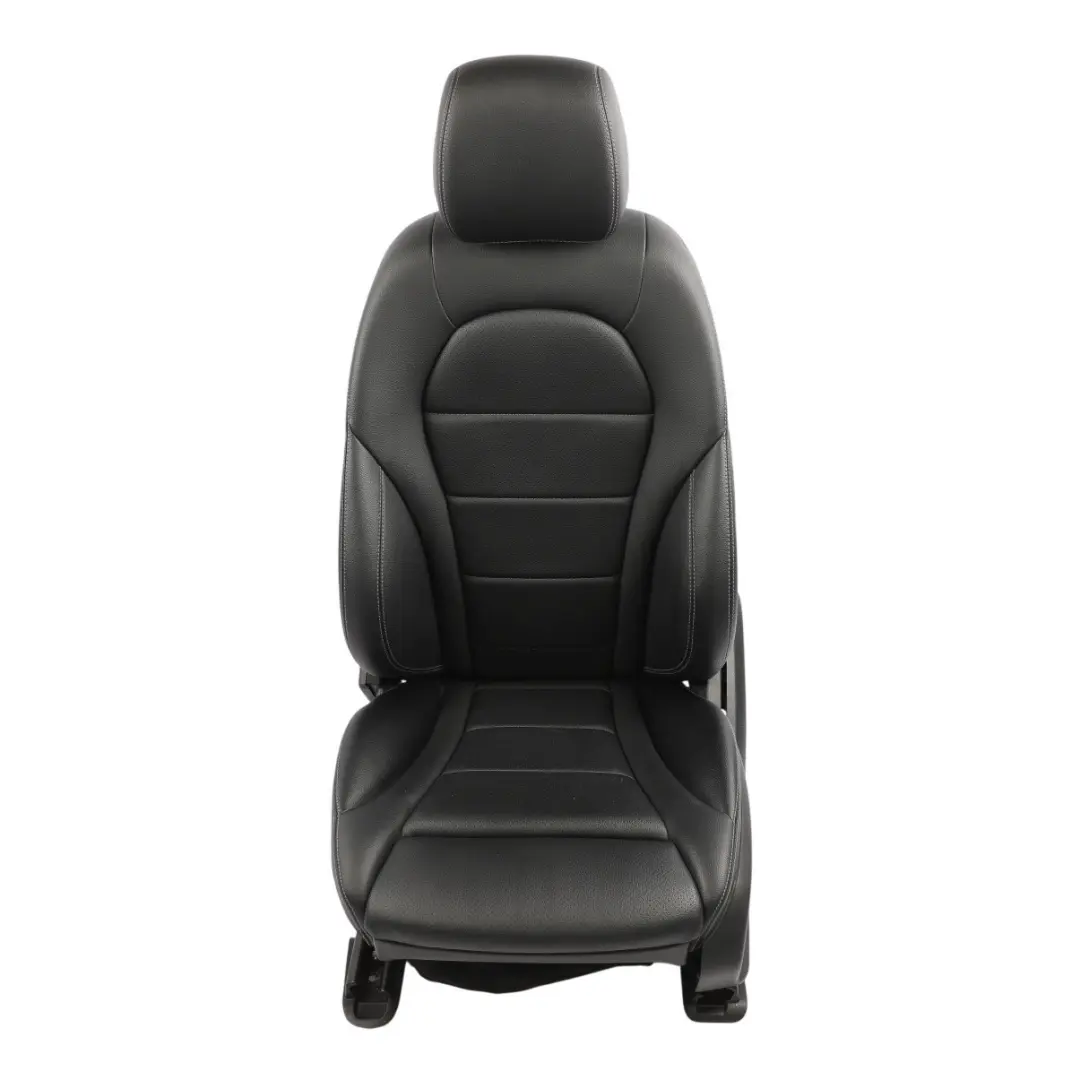 Mercedes W253 Seat Heated Front Left N/S Imitation Leather Black Perforated - SKU A2059102611-8 - Part number A2059102611