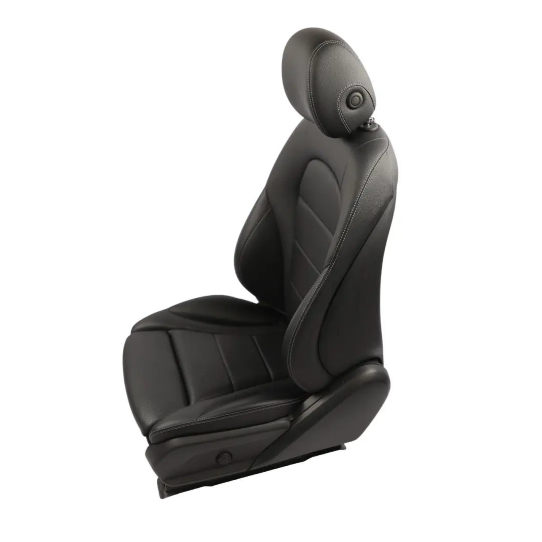 Mercedes W253 Seat Heated Front Left N/S Imitation Leather Black Perforated - SKU A2059102611-8 - Part number A2059102611