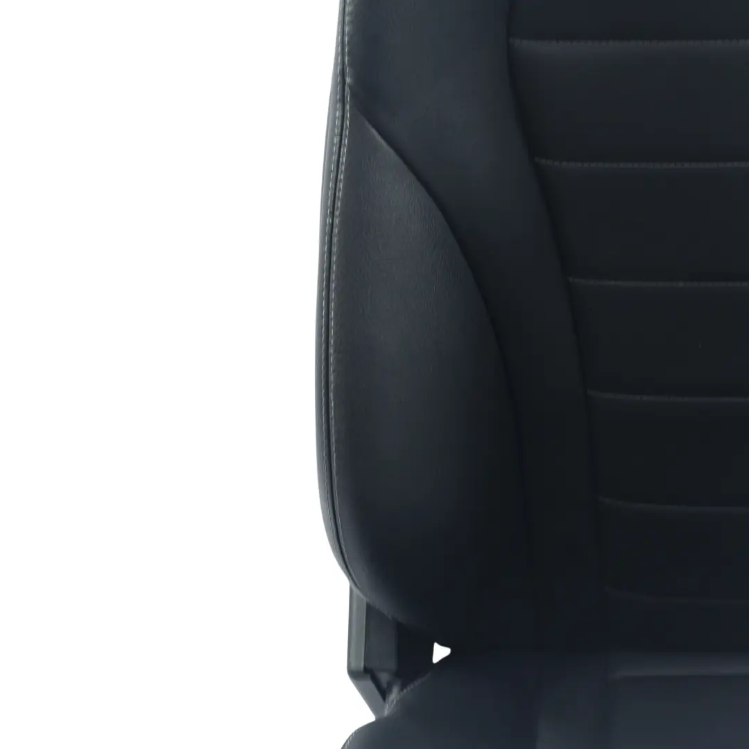 Mercedes W205 Asiento Delantero Izquierdo Calefactado Memoria Cuero Negro - SKU A2059105912-3 - Número de pieza A2059105912