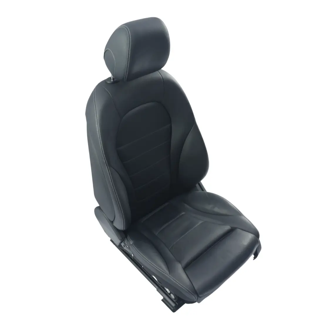 Siège Avant Gauche Chauffant Mémoire Cuir Noir pour Mercedes W205 à propos du numéro de pièce A2059105912 Mercedes W205 Siège Avant Gauche Chauffant Mémoire Cuir Noir - SKU A2059105912-3 - Numéro de pièce A2059105912