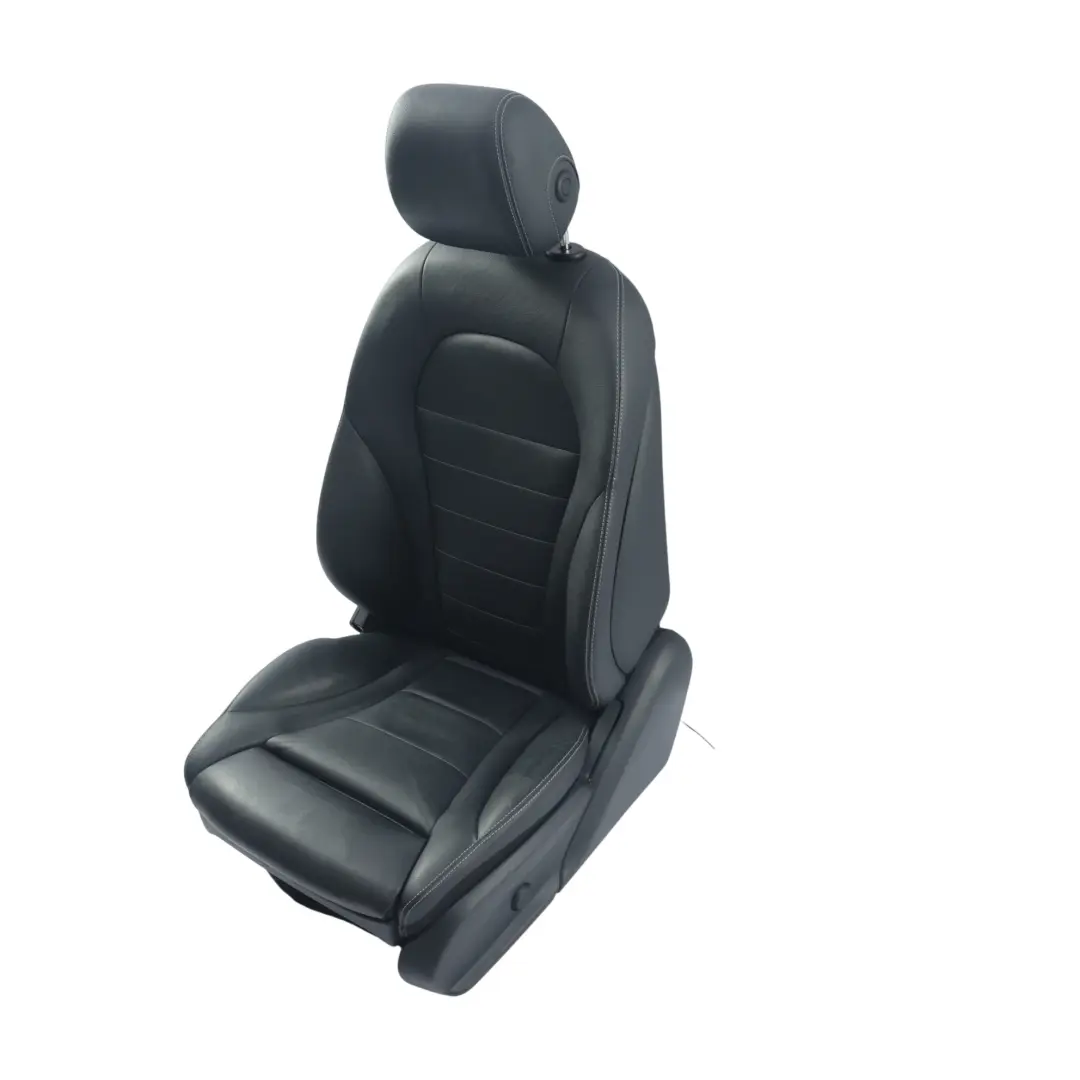 Front Seat Interior Seating Heated Memory Left N/S Black Leather to Mercedes W205 with Part number A2059105912 Mercedes W205 Front Seat Interior Seating Heated Memory Left N/S Black Leather - SKU A2059105912-3 - Part number A2059105912