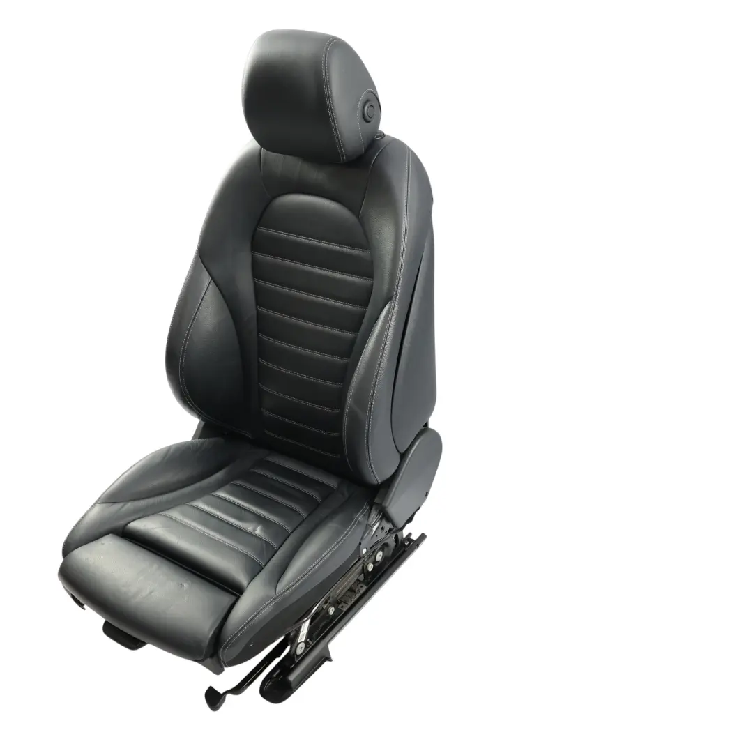 Siège Avant Chauffant Droit Intérieur Cuir Noir pour Mercedes C253 à propos du numéro de pièce A2059106112 Mercedes C253 Siège Avant Chauffant Droit Intérieur Cuir Noir - SKU A2059106112-6 - Numéro de pièce A2059106112