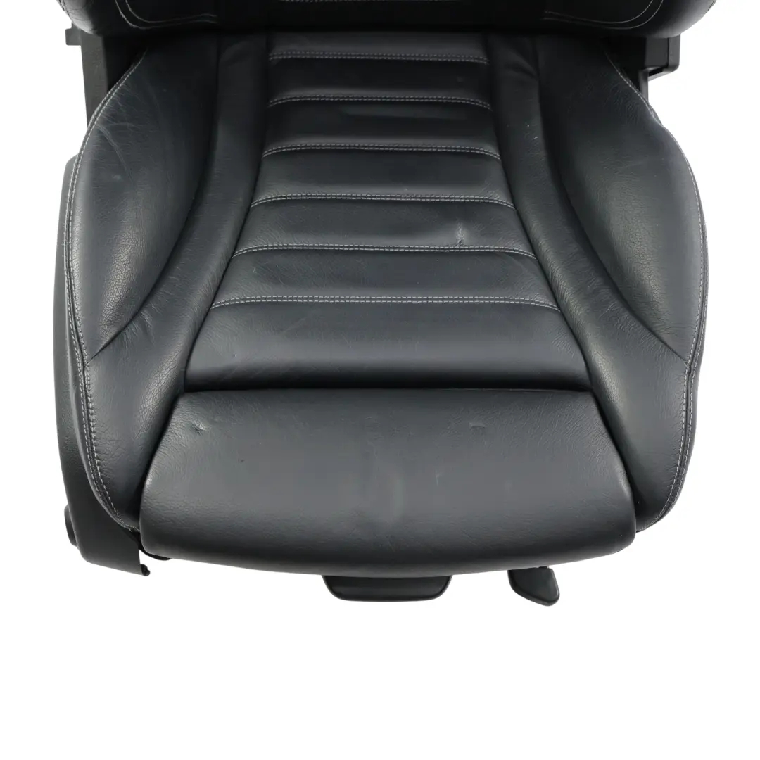 Mercedes C253 Asiento Delantero Calefactado Derecho Interior Cuero Negro - SKU A2059106112-6 - Número de pieza A2059106112