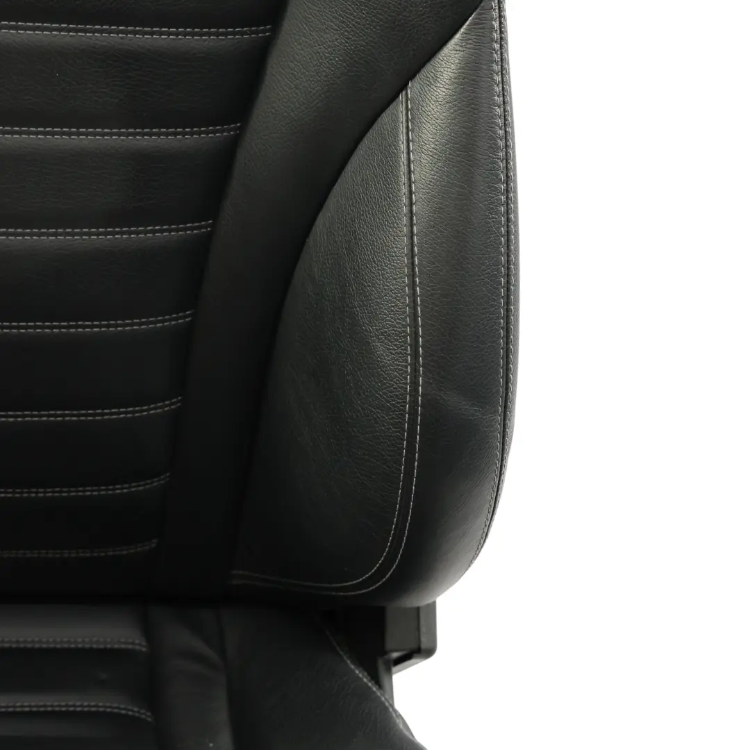 Mercedes C253 Front Seat Heated Right O/S Interior Black Leather - SKU A2059106112-6 - Part number A2059106112