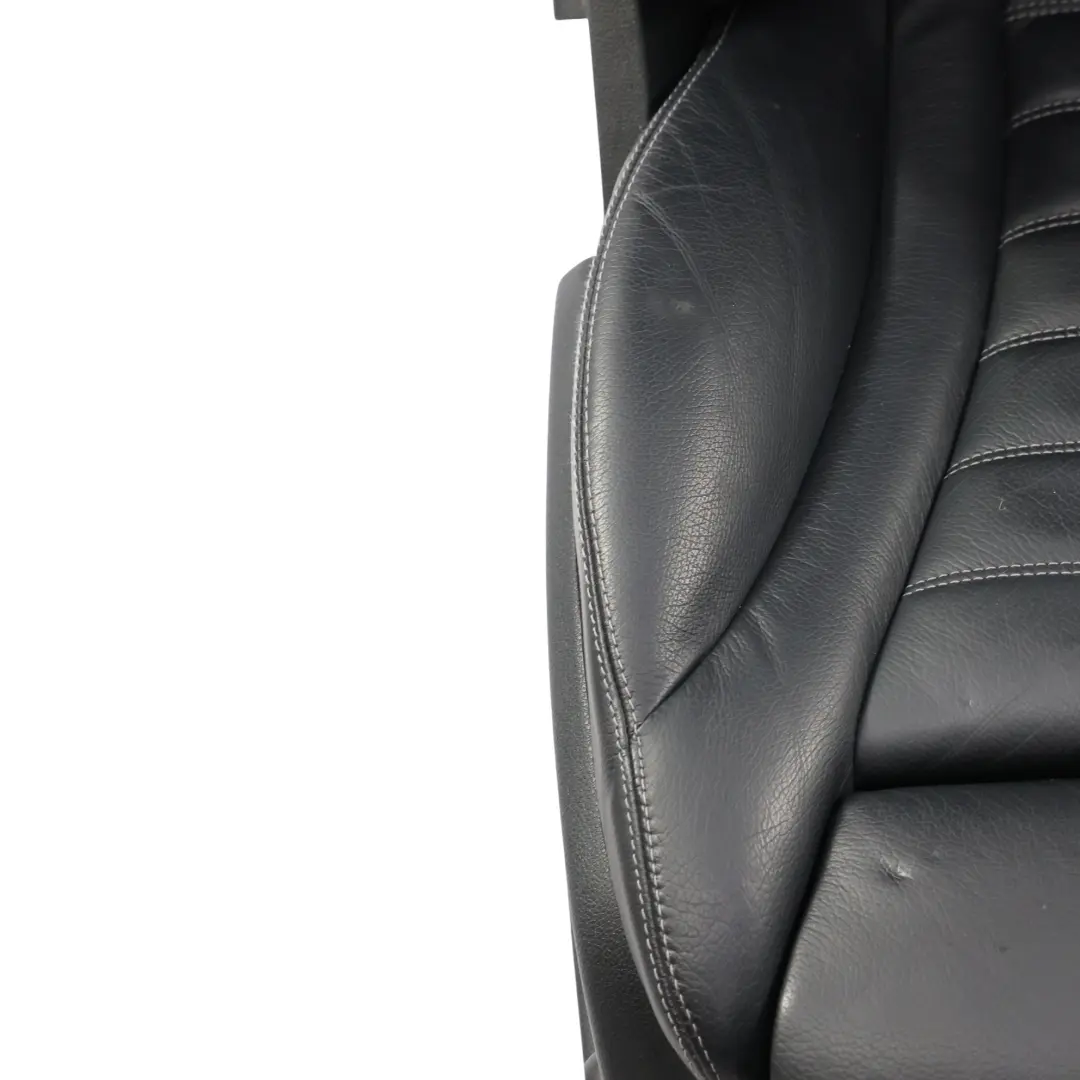Mercedes C253 Asiento Delantero Calefactado Derecho Interior Cuero Negro - SKU A2059106112-6 - Número de pieza A2059106112