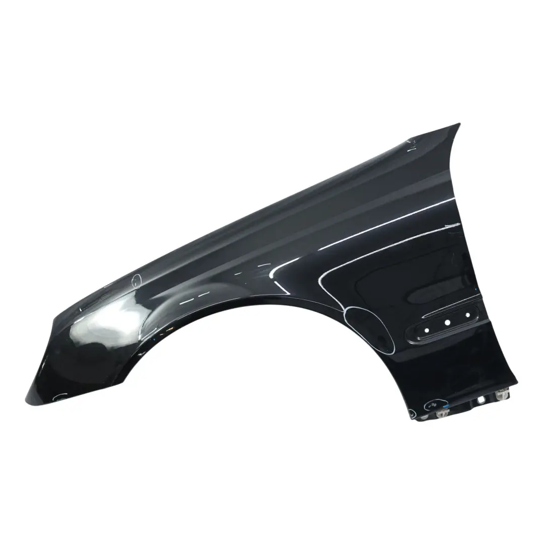  Panneau Latéral Mercedes A209 C209 Aile Avant Gauche Aile Obsidian Black - 197 - SKU A2098800318-OB - Numéro de pièce A2098800318