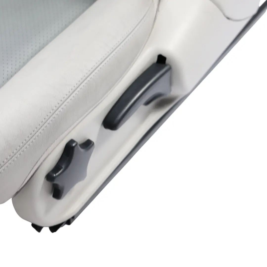 Mercedes A209 C209 Asiento Delantero Izquierdo Gris Cuero Nappa Semianilina - SKU A2099108347-1 - Número de pieza A2099108347