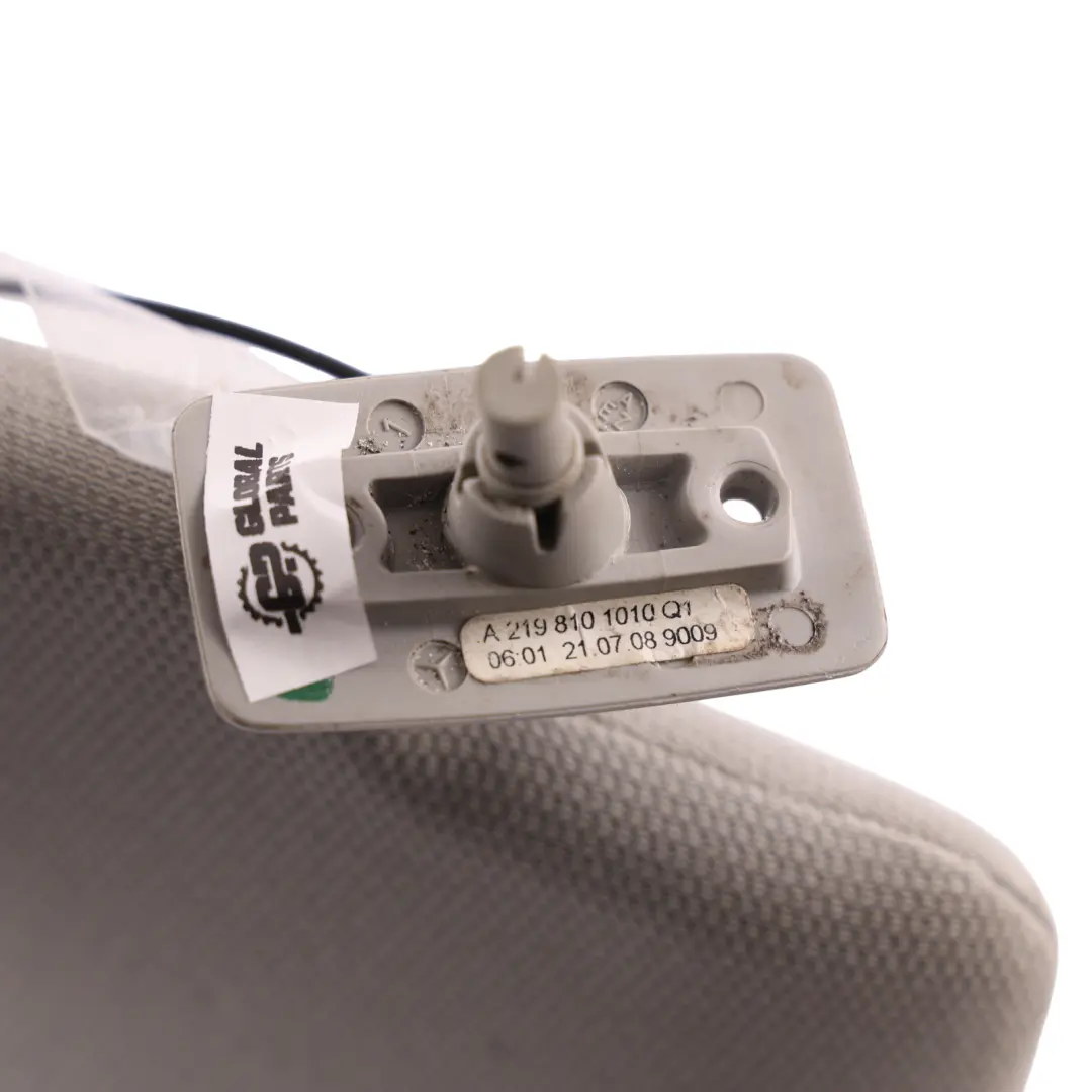 Mercedes W211 Sun Visor Cover Trim Right O/S Grey - SKU A2118101010 - Part number A2118101010