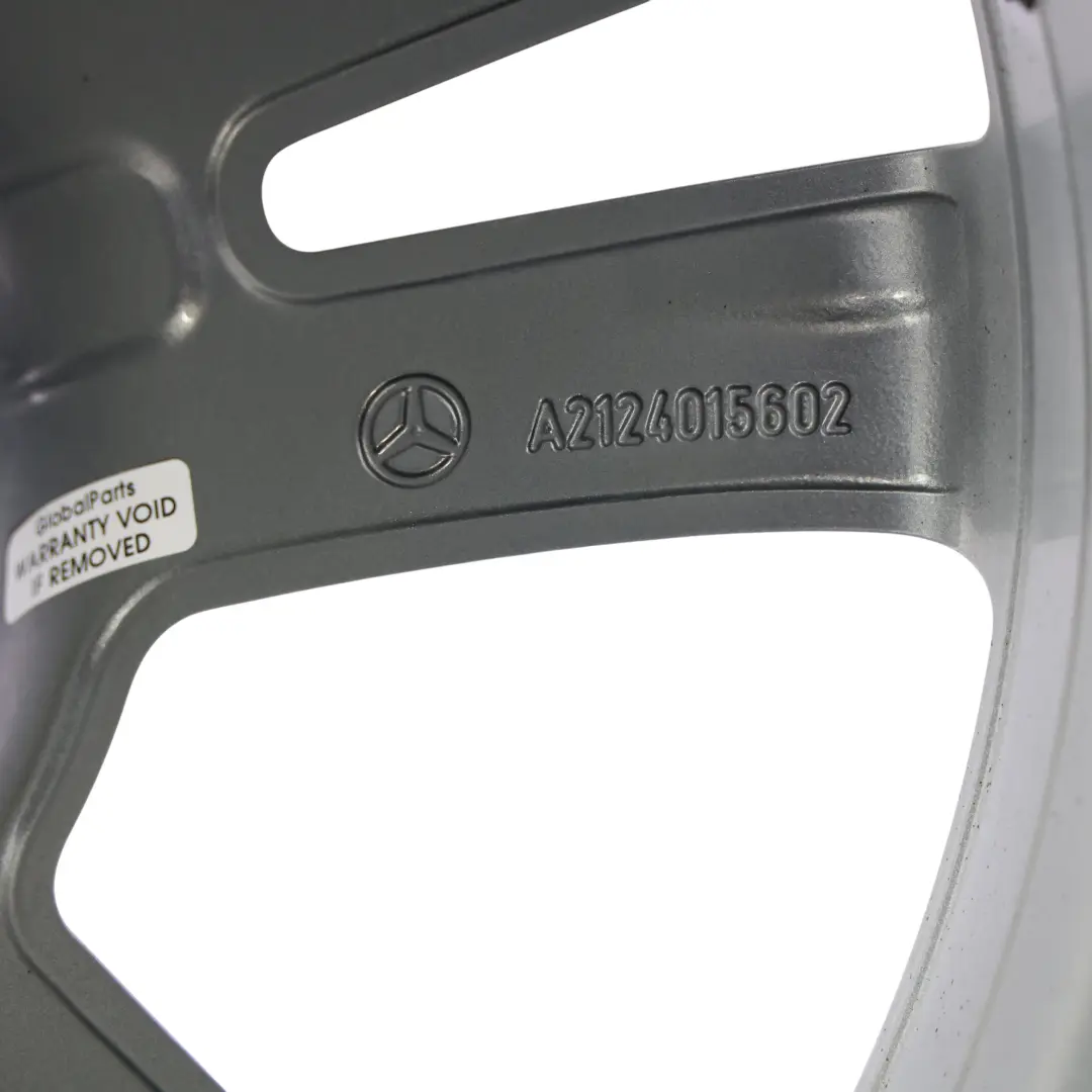 Alloy Wheel Rim 17" ET:48 8J 5 Double Spoke to Mercedes W212 with Part number A2124015602 Mercedes W212 Alloy Wheel Rim 17" ET:48 8J 5 Double Spoke - SKU A2124015602-GY2 - Part number A2124015602