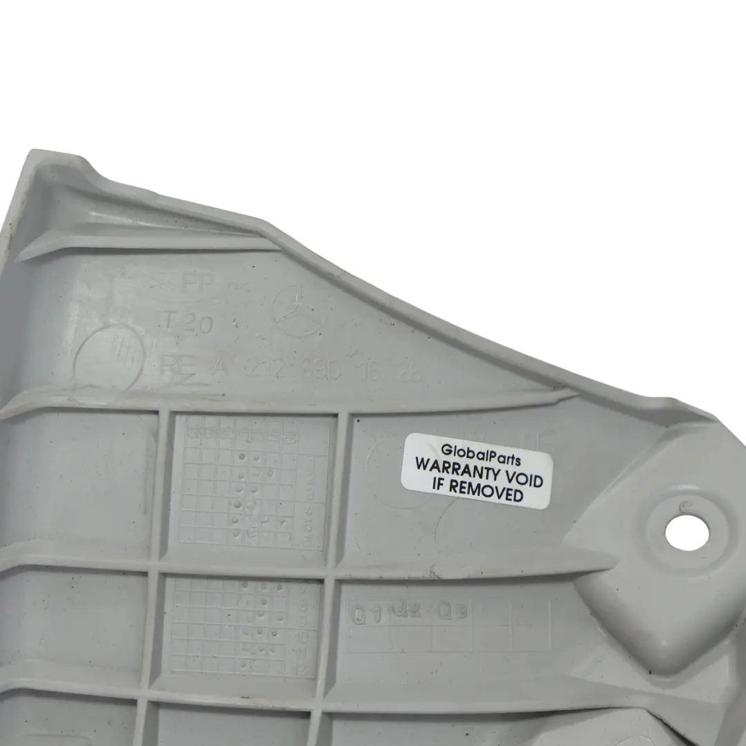 Rivestimento Montante C Post Destro Tessuto Grigio per Mercedes W212 con numero di parte A2126901626 Mercedes W212 Rivestimento Montante C Post Destro Tessuto Grigio - SKU A2126901626-1 - Numero di parte A2126901626
