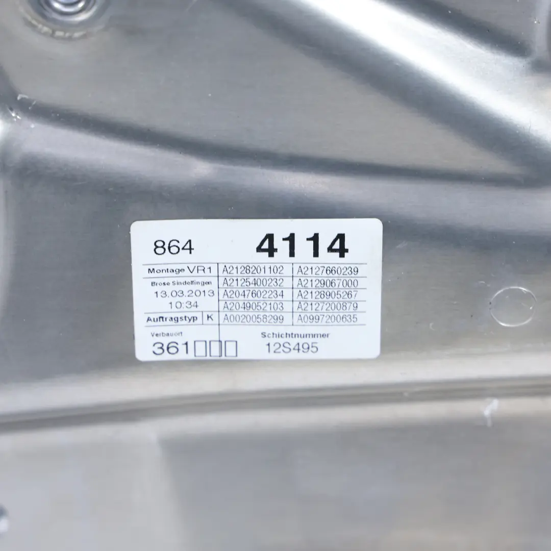 Mercedes W204 W212 Fensterheber Motor Tür Vorne Rechts - SKU A2127201679-2 - Teilenummer A2127201679