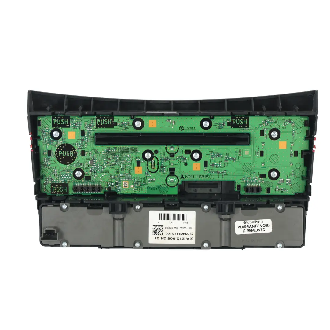 Mercedes W212 S212 Seat Heating Radio Parktronic Control Switch - SKU A2129052401-1 - Part number A2129052401