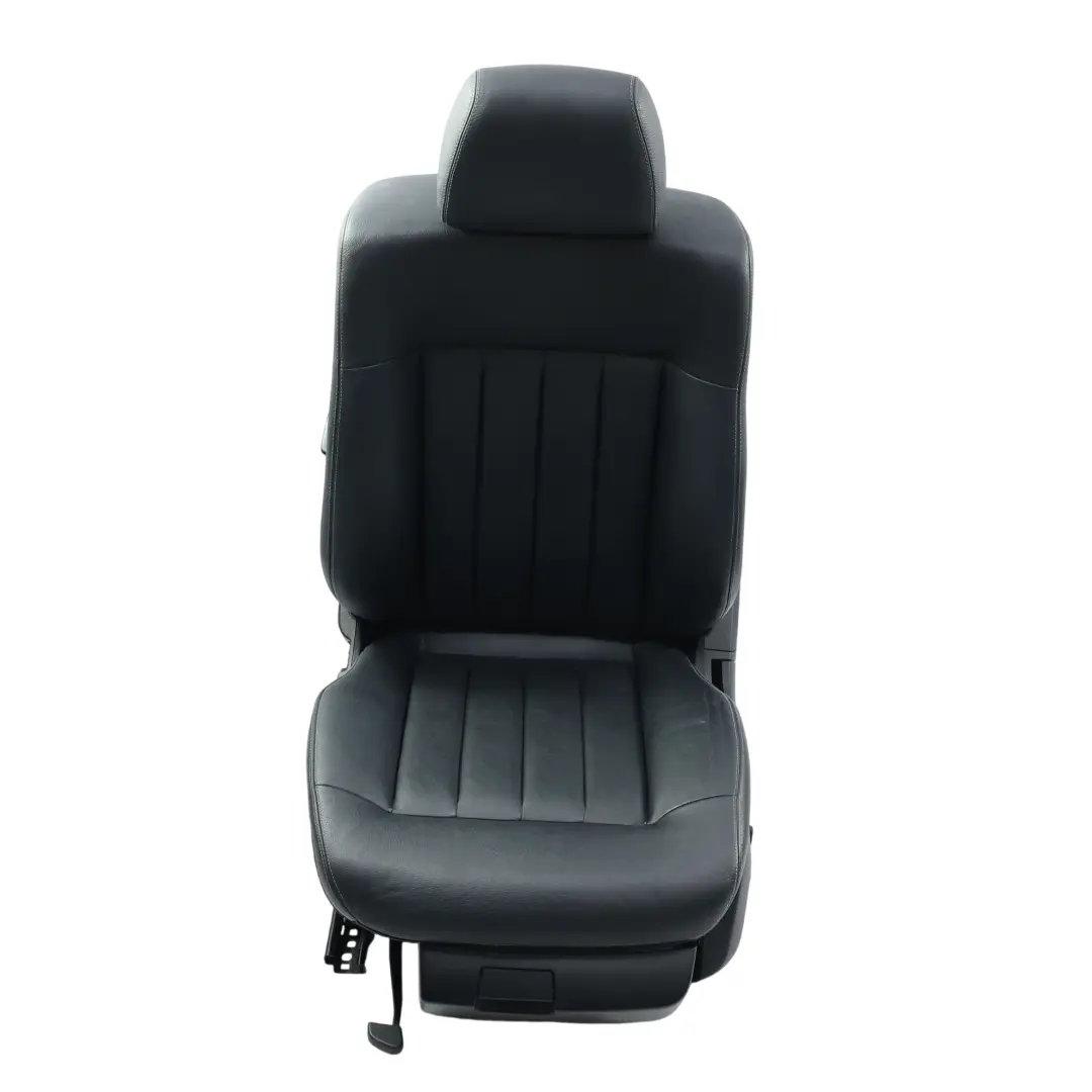 Mercedes W212 Fotel Przedni Elektryczny Lewy Podgrzewany Czarna Skóra - SKU A2129109505-1 - Numer Części A2129109505