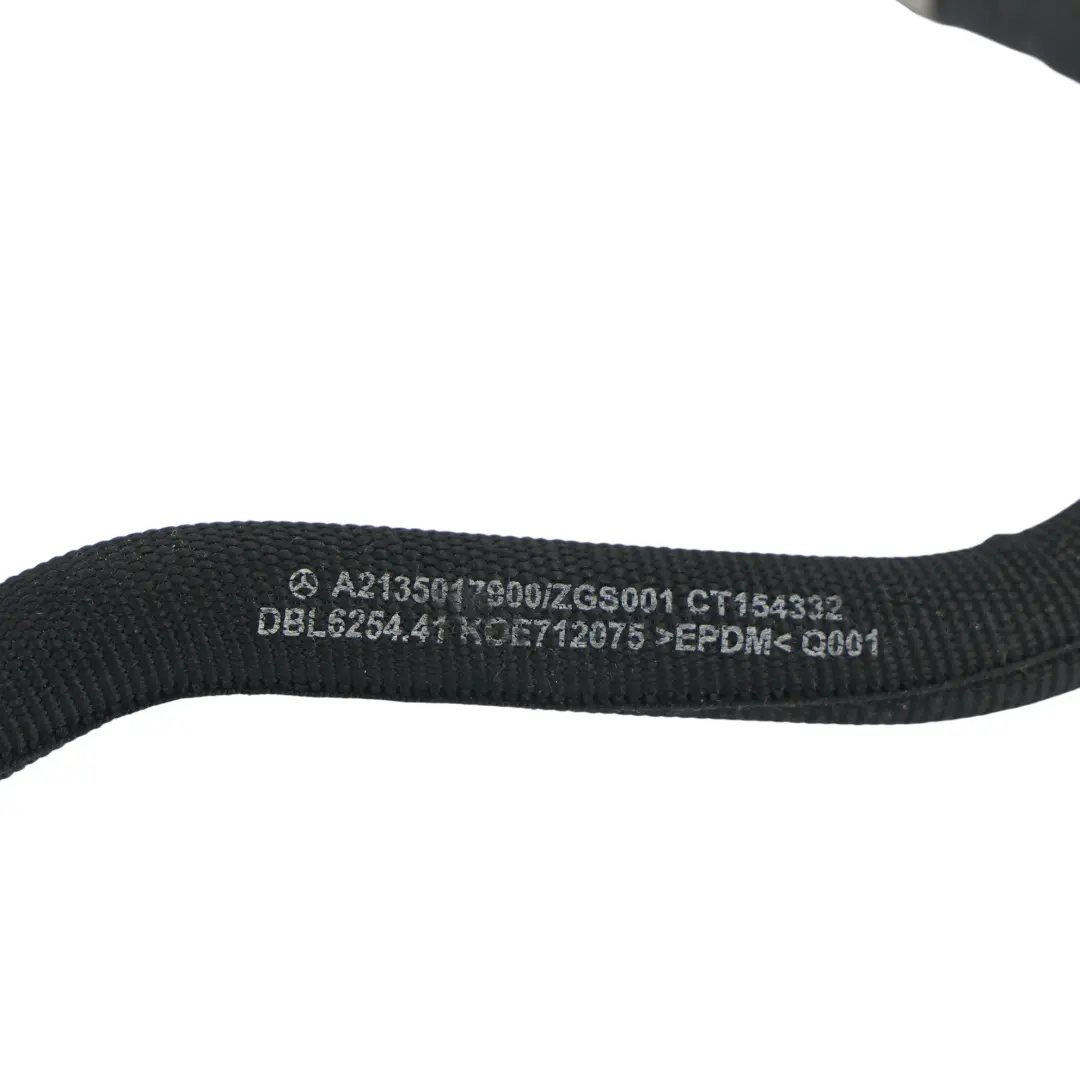 Mercedes-Benz W213 Radiator Air Deflector Vacuum Line Hose Pipe to with Part number A2135017900 Mercedes-Benz W213 Radiator Air Deflector Vacuum Line Hose Pipe - SKU A2135017900 - Part number A2135017900