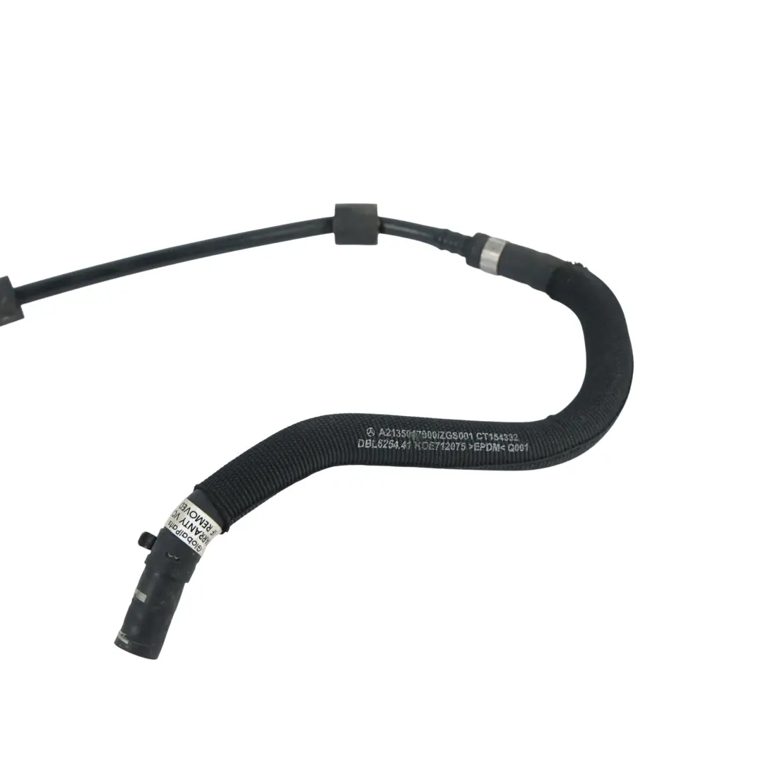 Deflector Aire Radiador Manguera Vacío para Mercedes W213 con número de pieza A2135017900 Mercedes W213 Deflector Aire Radiador Manguera Vacío - SKU A2135017900 - Número de pieza A2135017900
