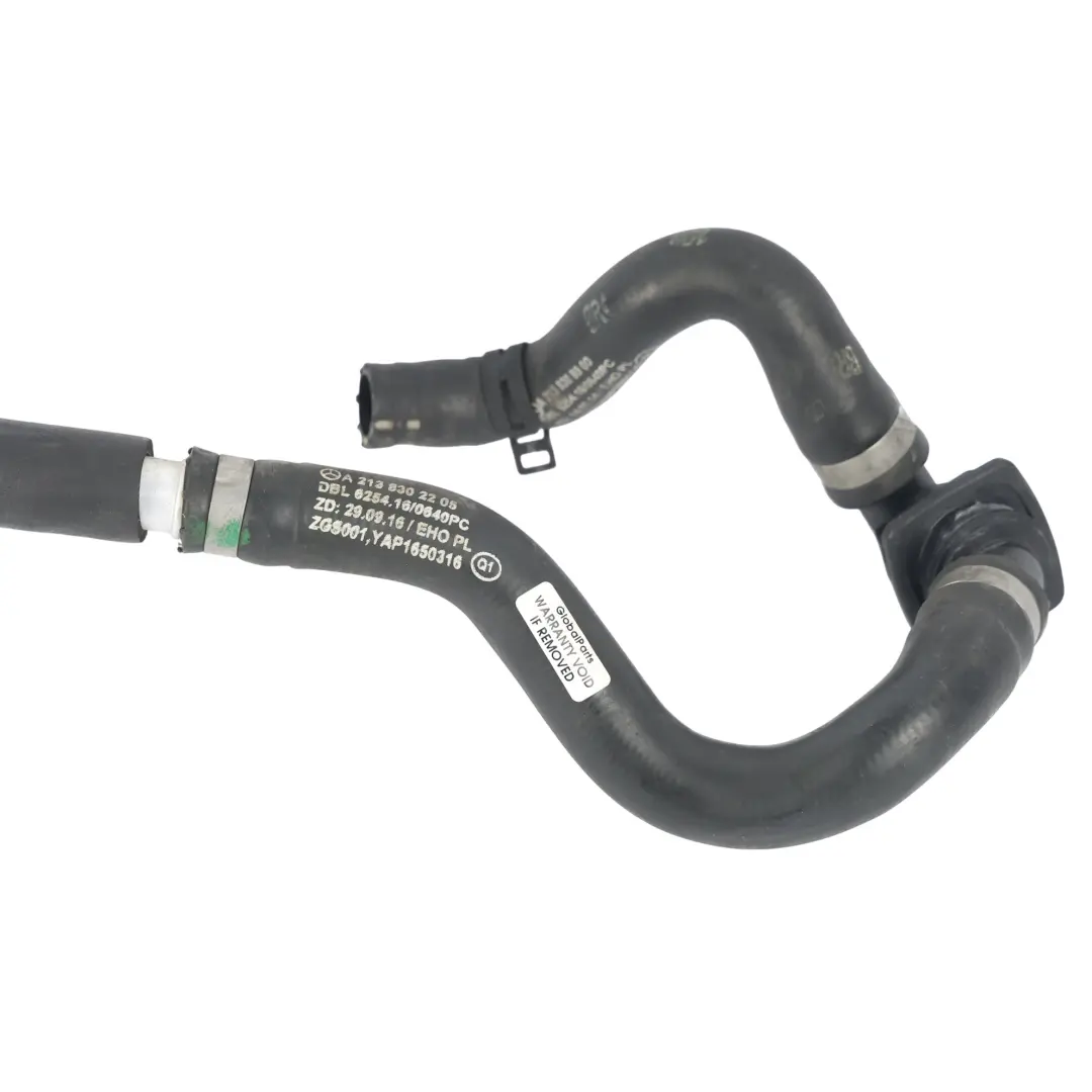 Mercedes W213 Wärmetauscher Schlauch Leitung Rohr E220 d 2.0 Diesel - SKU A2138302205-1 - Teilenummer A2138302205