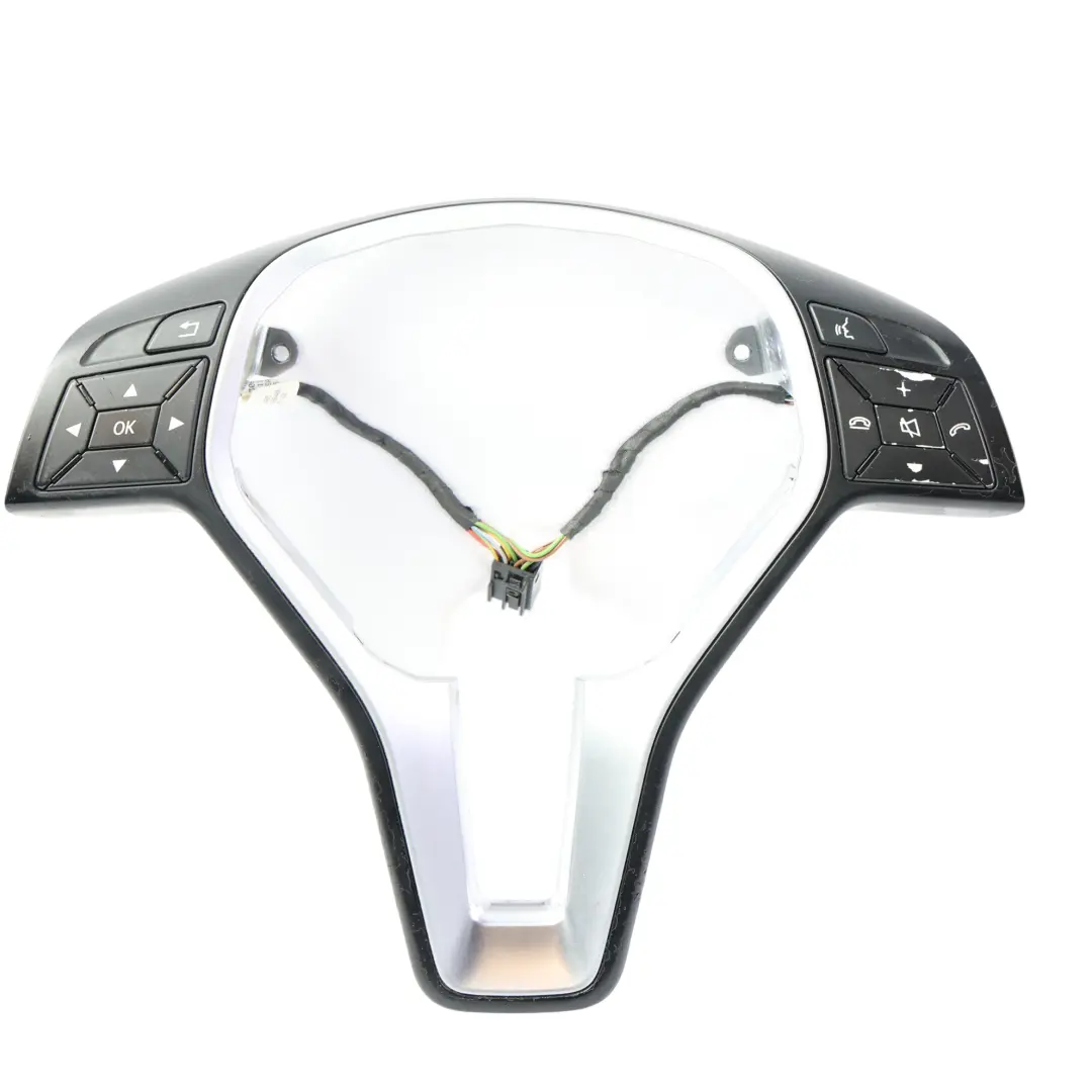 Mercedes W204 W212 Steering Wheel Switch Multifunction Button Trim - SKU A2185400262-4 - Part number A2185400262