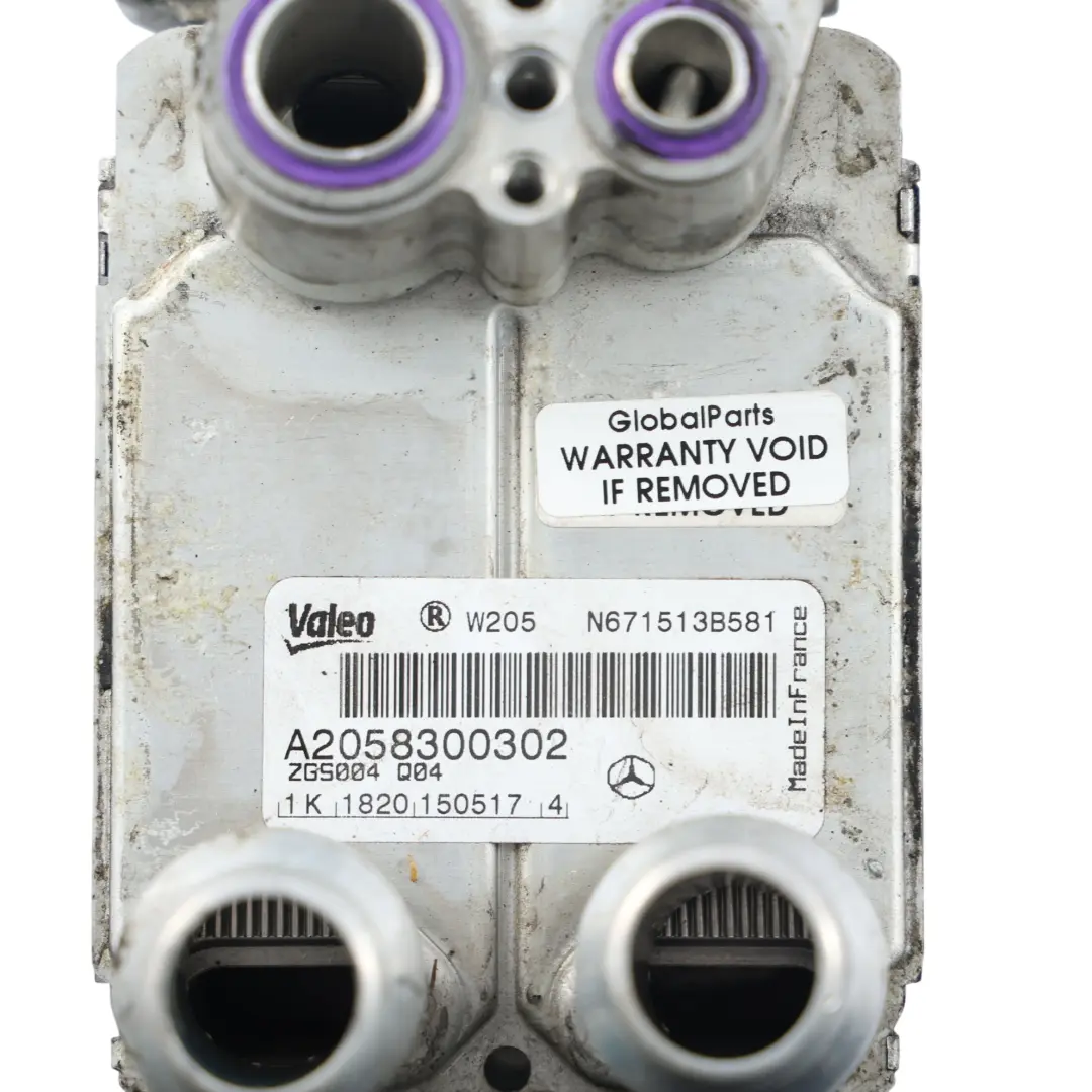  Evaporator AC Mercedes W205 W222 Air Conditioning Heat Exchanger A2058300302 - SKU A2228300402-1 - Part number A2228300402