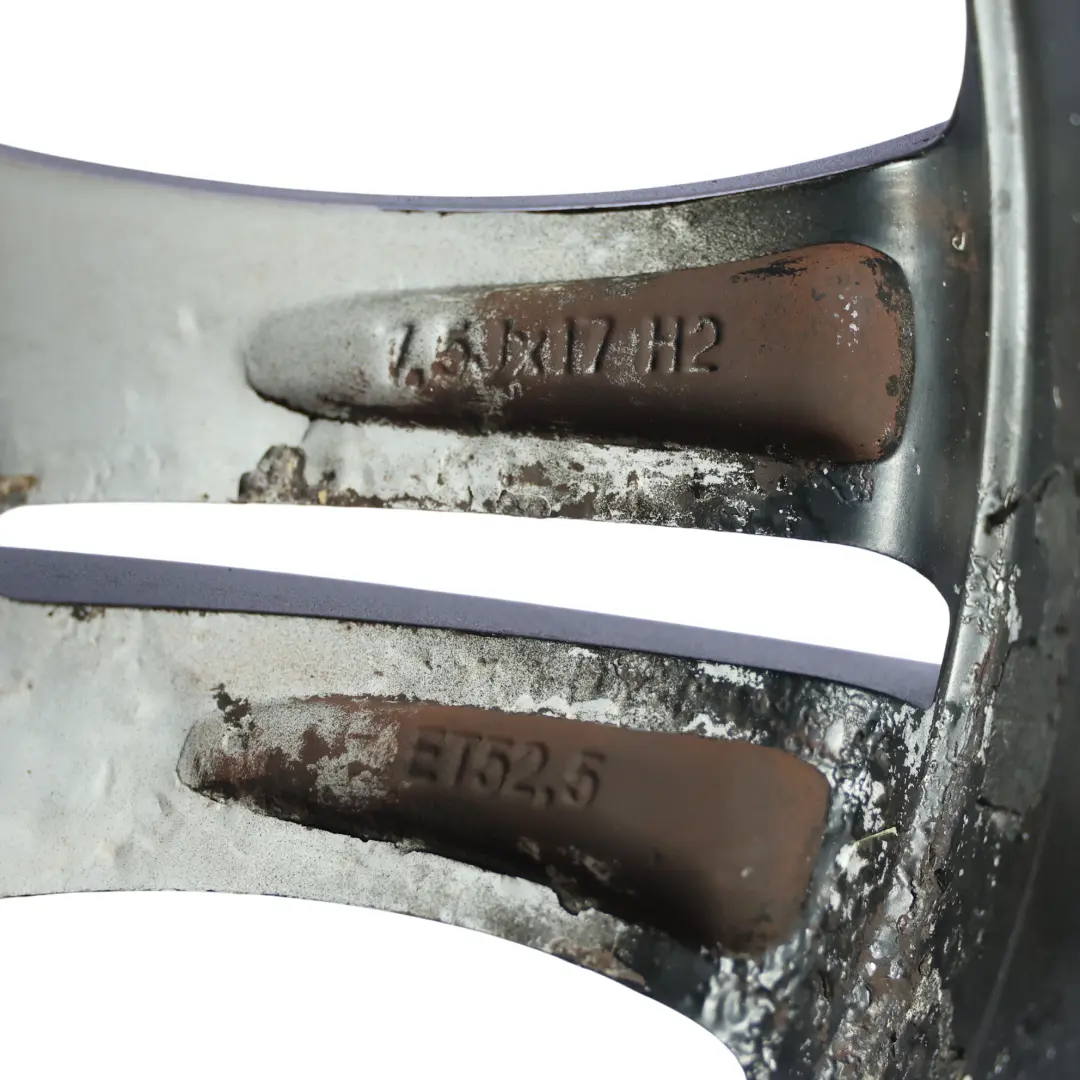 Mercedes W176 W246 Alloy Wheel Rim Black 17" 7.5J ET:52.5 - SKU A2464011002-7 - Part number A2464011002