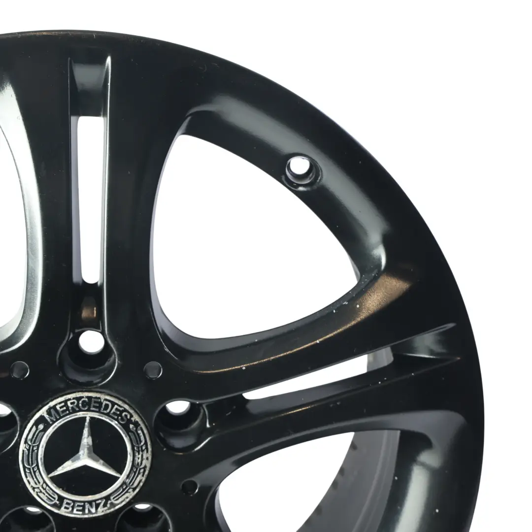 Alufelge Schwarz 17" 7.5J ET:52.5 für Mercedes W176 W246 mit Teilenummer A2464011002 Mercedes W176 W246 Alufelge Schwarz 17" 7.5J ET:52.5 - SKU A2464011002-7 - Teilenummer A2464011002
