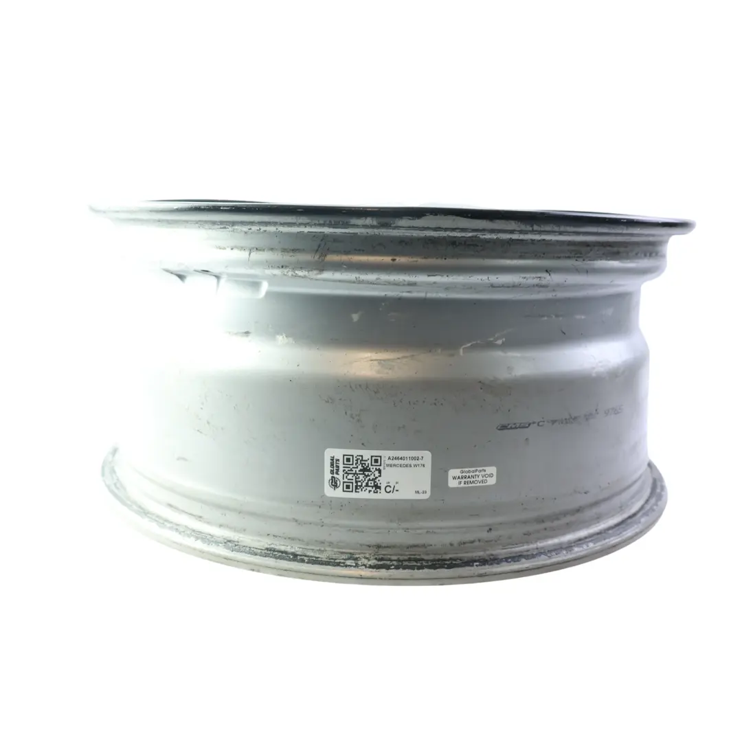 Mercedes W176 W246 Alloy Wheel Rim Black 17" 7.5J ET:52.5 - SKU A2464011002-7 - Part number A2464011002