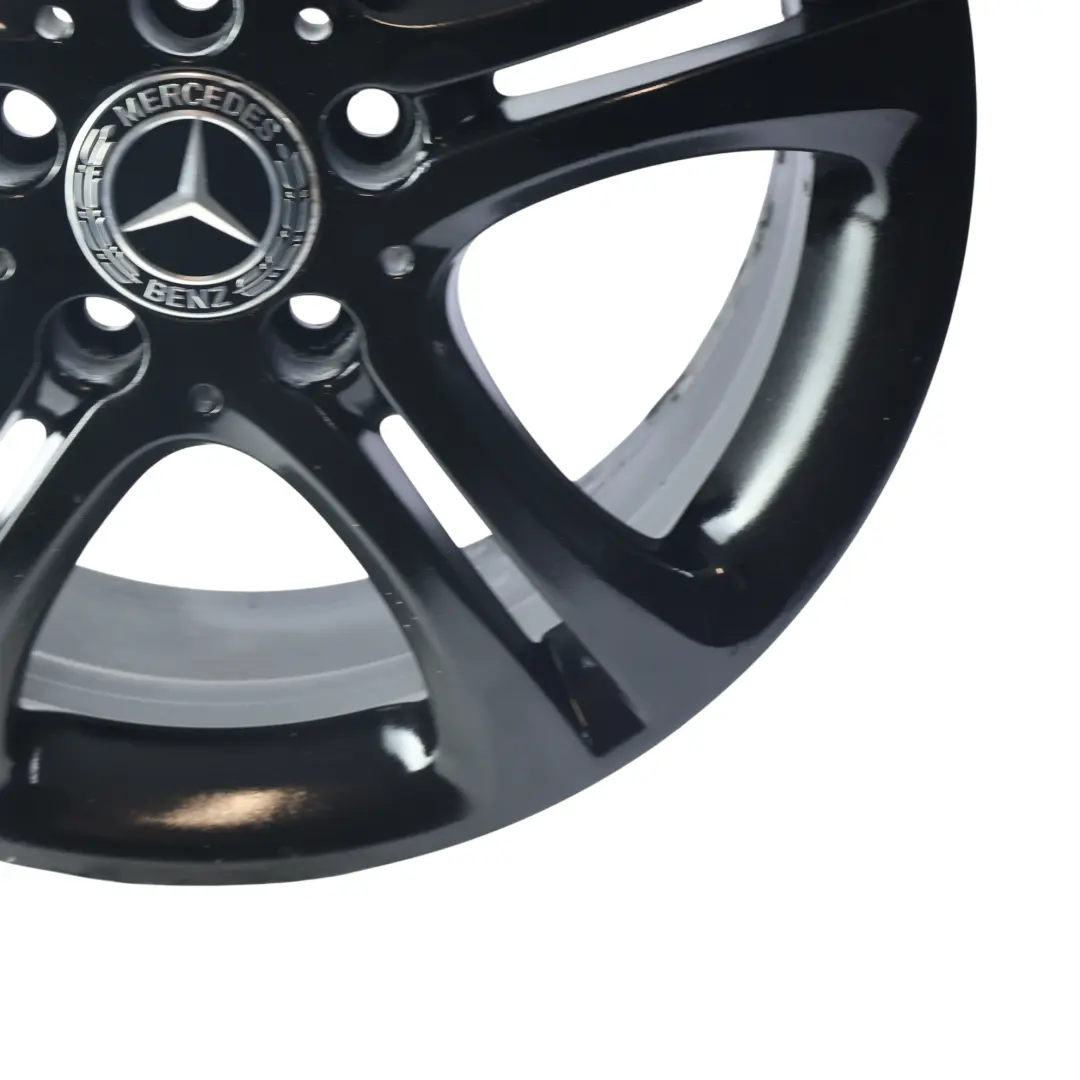 Mercedes W176 W246 Cerchio in Lega Nero 17" 7.5J ET:52.5 - SKU A2464011002-8 - Numero di parte A2464011002