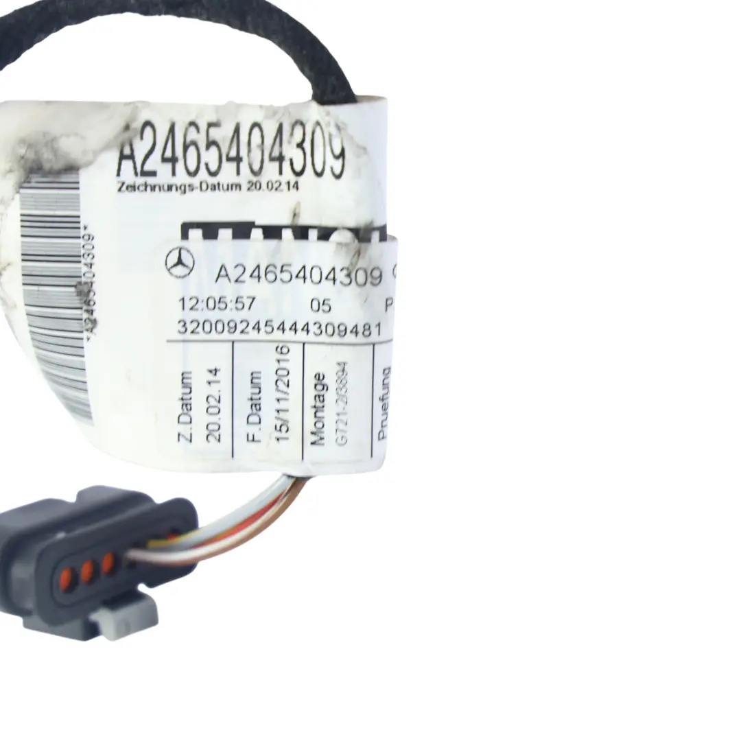 Passenger's Seat Wiring Loom Harness Cabling A2465404514 to Mercedes W176 W246 with Part number A2465404309 Mercedes W176 W246 Passenger's Seat Wiring Loom Harness Cabling A2465404514 - SKU A2465404309 - Part number A2465404309