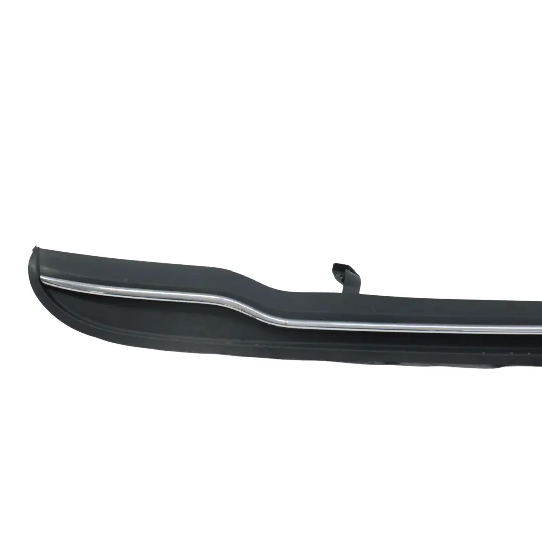 Mercedes W246 Embellecedor Inferior Parachoques Trasero Negro Cromo - SKU A2468854025 - Número de pieza A2468854025