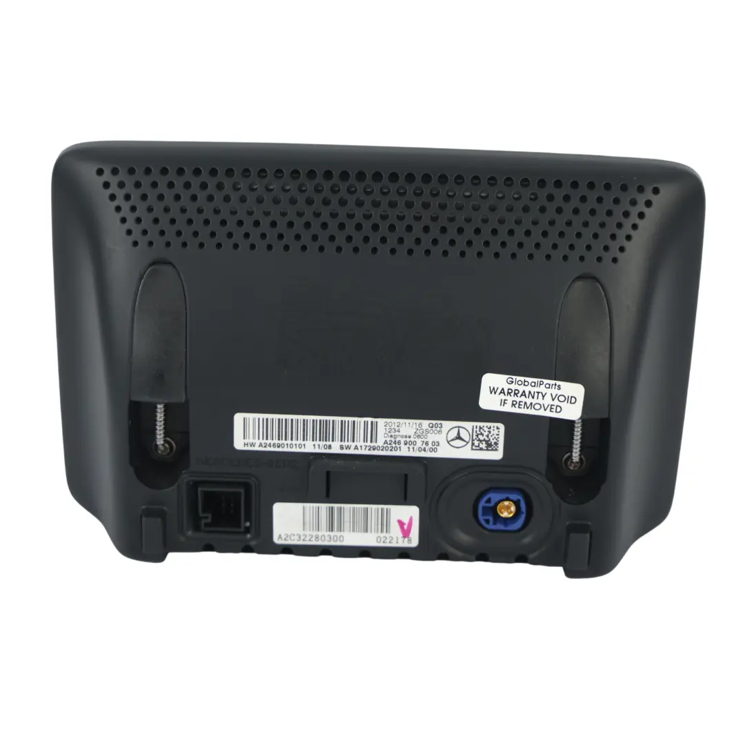 Mercedes W176 W246 Multimedia Display Bildschirm Schwarz - SKU A2469007603 - Teilenummer A2469007603