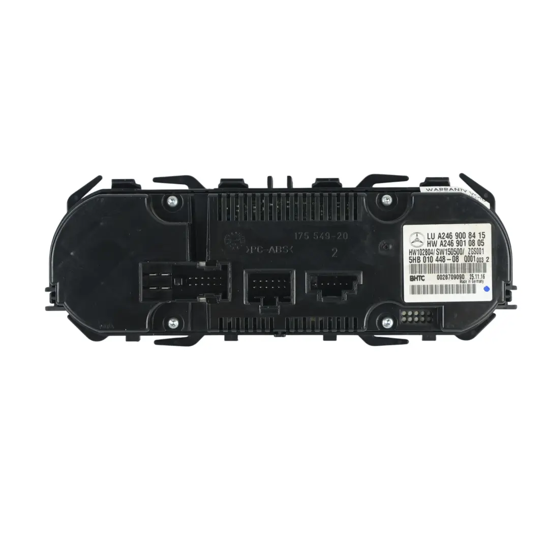 Mercedes W176 W246 Panel Mandos Climatizador Calefacción - SKU A2469008415-2 - Número de pieza A2469008415