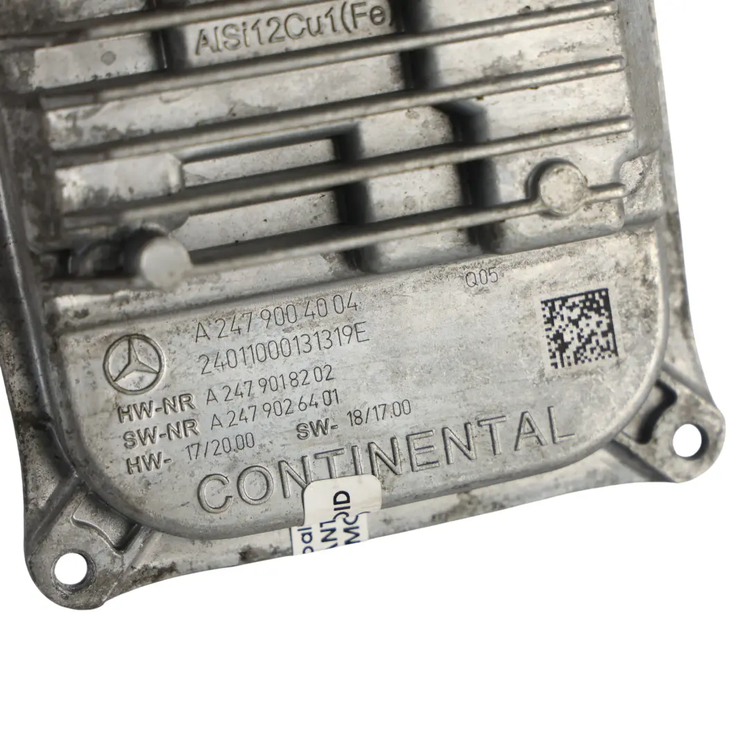 Mercedes A Class W177 Centralina Faro Modulo Zavorra LED - SKU A2479004004 - Numero di parte A2479004004
