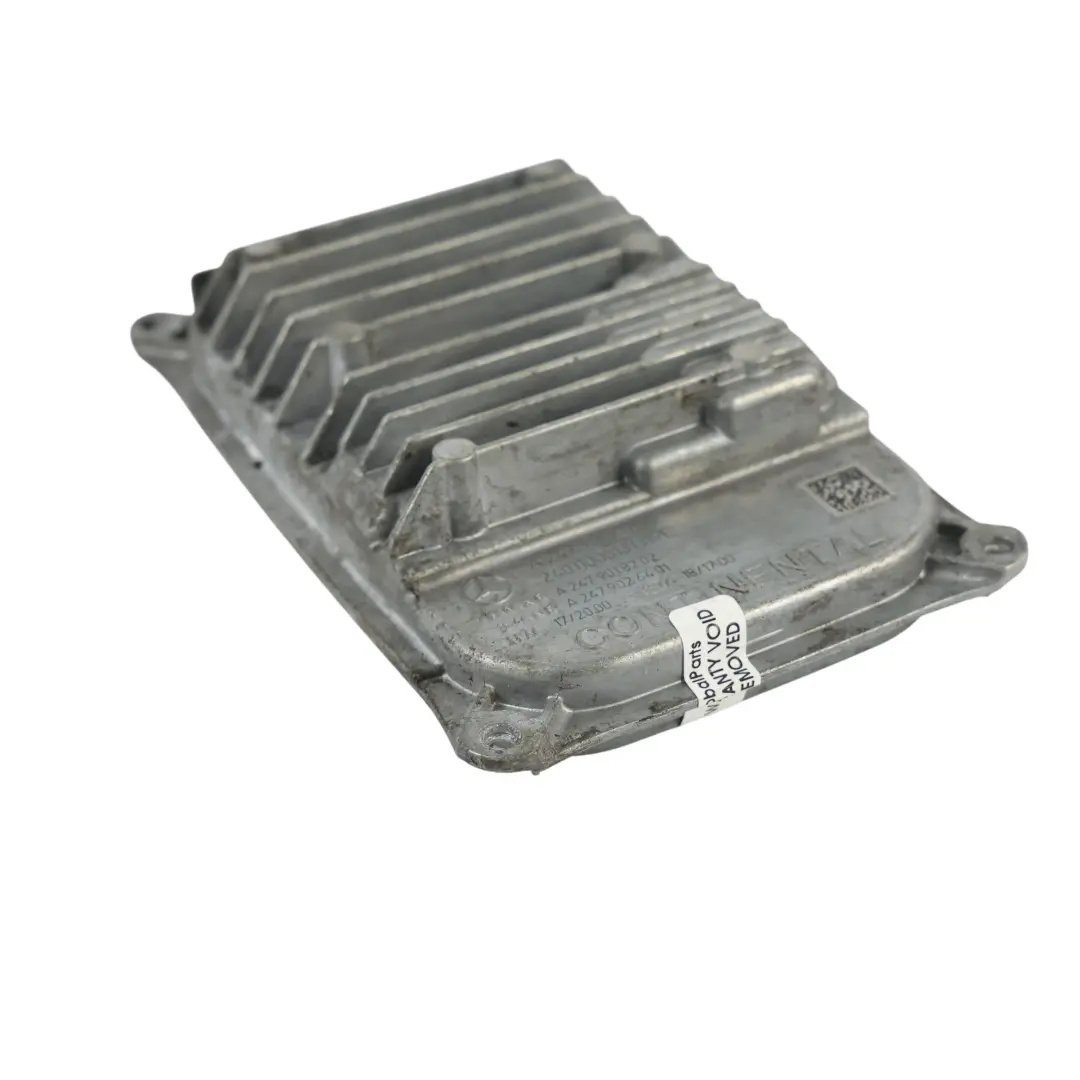 Mercedes-Benz A Class W177 Headlight Control Unit Ballast Module LED to with Part number A2479004004 Mercedes-Benz A Class W177 Headlight Control Unit Ballast Module LED - SKU A2479004004 - Part number A2479004004