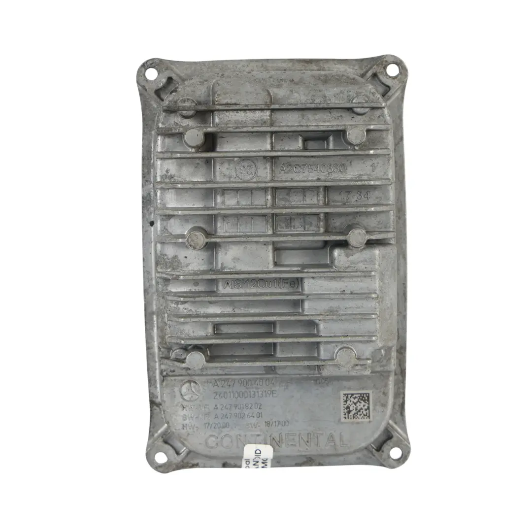 Mercedes A Class W177 Centralina Faro Modulo Zavorra LED - SKU A2479004004 - Numero di parte A2479004004
