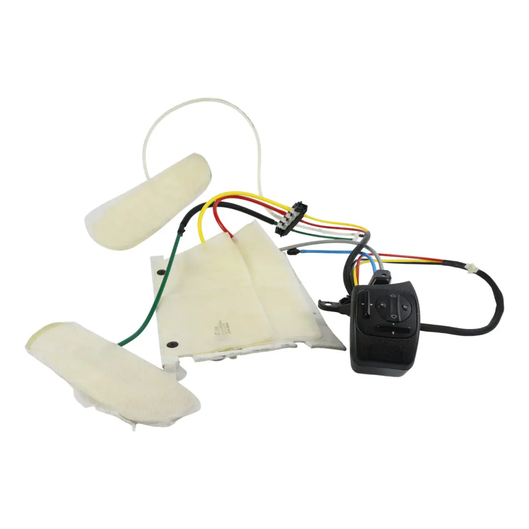 Mercedes X164 Front Seat Lumbar Support Lordosis Pad Right O/S - SKU A2519100175 - Part number A2519100175
