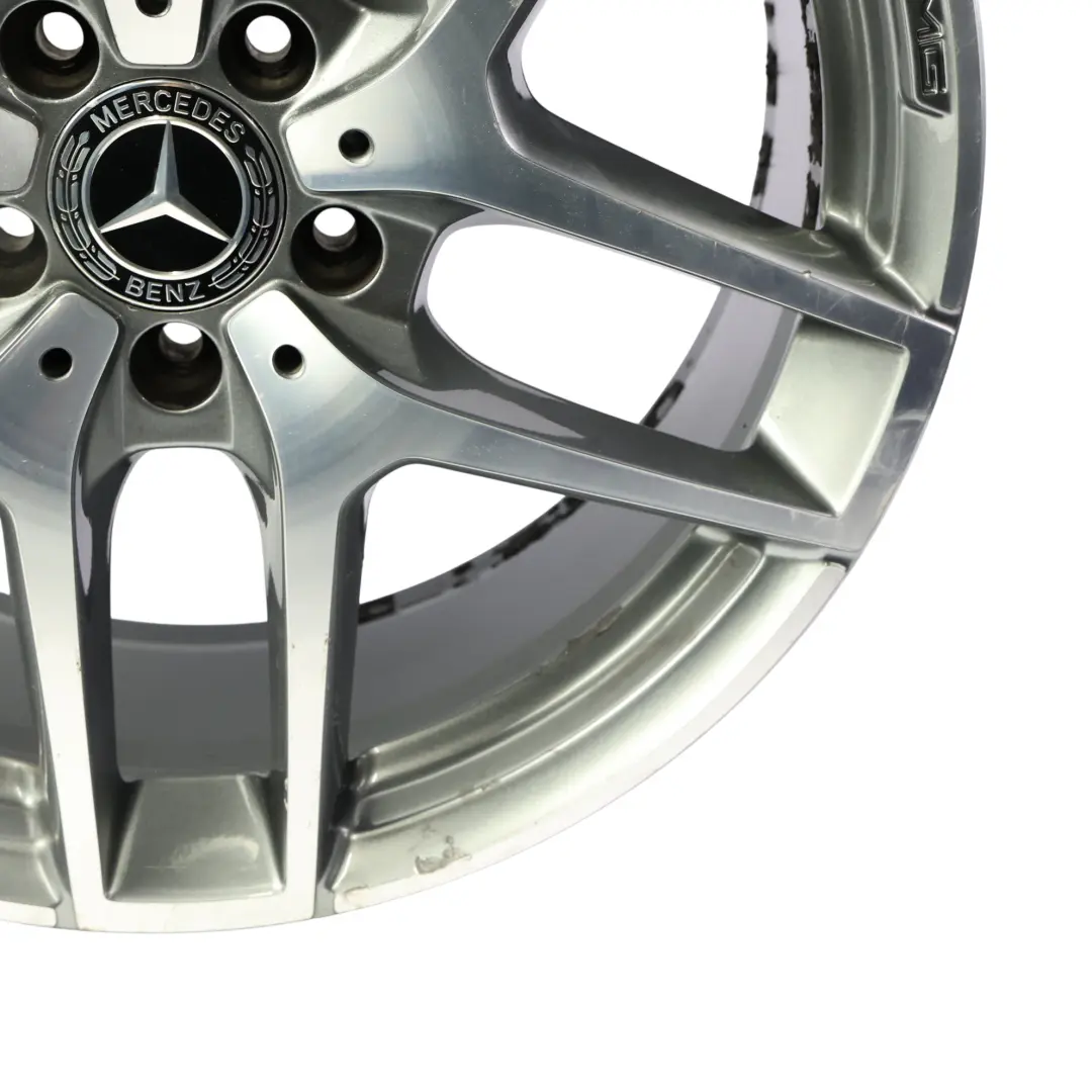 Felga Aluminiowa Przód AMG 19" 8J ET:38 do Mercedes GLC X253 C253 o numerze A2534011800 Mercedes GLC X253 C253 Felga Aluminiowa Przód AMG 19" 8J ET:38 - SKU A2534011800-GY1 - Numer Części A2534011800