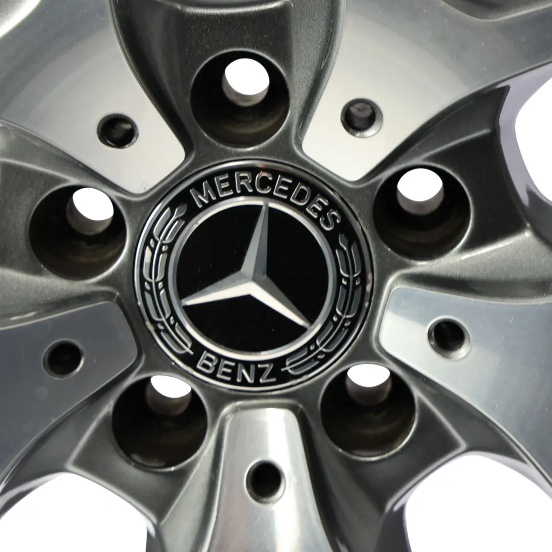 Rim Mercedes GLC X253 C253 Front Alloy AMG 19" 8J ET:38 to Wheel with Part number A2534011800 Wheel Rim Mercedes GLC X253 C253 Front Alloy AMG 19" 8J ET:38 - SKU A2534011800-GY2 - Part number A2534011800