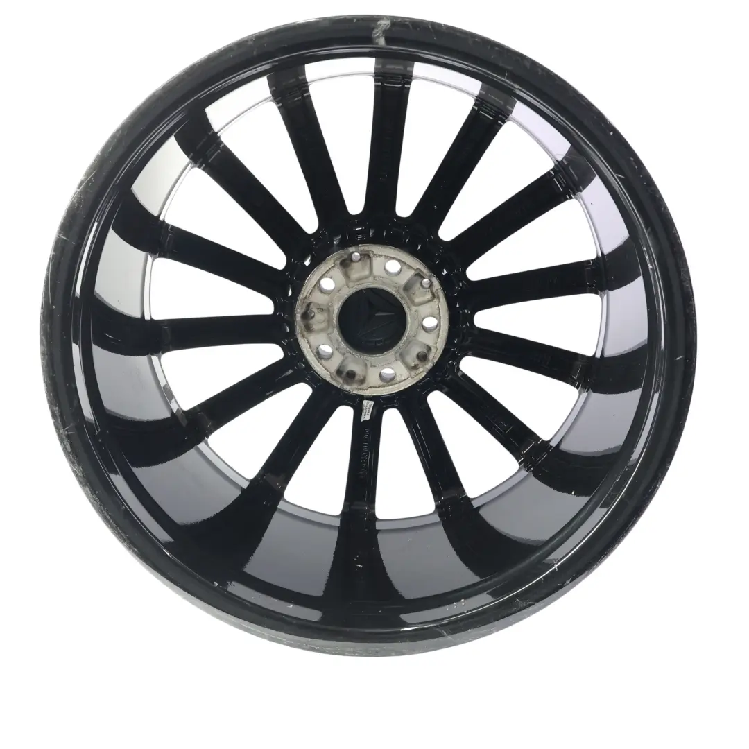W253 AMG Rear Alloy Wheel Rim Bicolour 20" 9.5J ET:22 to Mercedes with Part number A2534012700 Mercedes W253 AMG Rear Alloy Wheel Rim Bicolour 20" 9.5J ET:22 - SKU A2534012700-BLK1 - Part number A2534012700