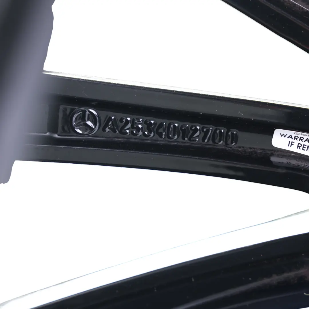 Mercedes W253 AMG Llanta Aleación Trasera Bicolor 20" 9.5J ET:22 - SKU A2534012700-BLK1 - Número de pieza A2534012700