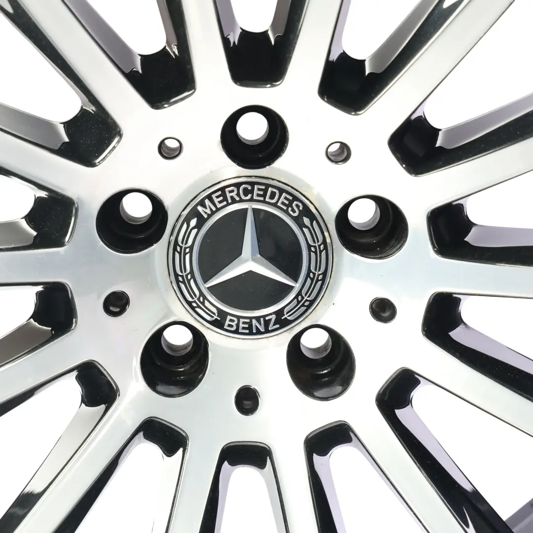 Mercedes W253 AMG Jante Alliage Arrière Bicolore 20" 9.5J ET:22 - SKU A2534012700-BLK1 - Numéro de pièce A2534012700