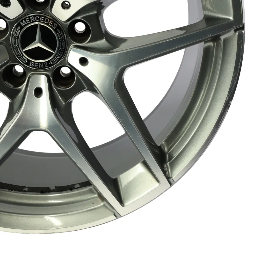 Mercedes GLC C253 X253 Jante Arrière En Alliage 19" 9J ET:20 - SKU A2534013100-GY1 - Numéro de pièce A2534013100