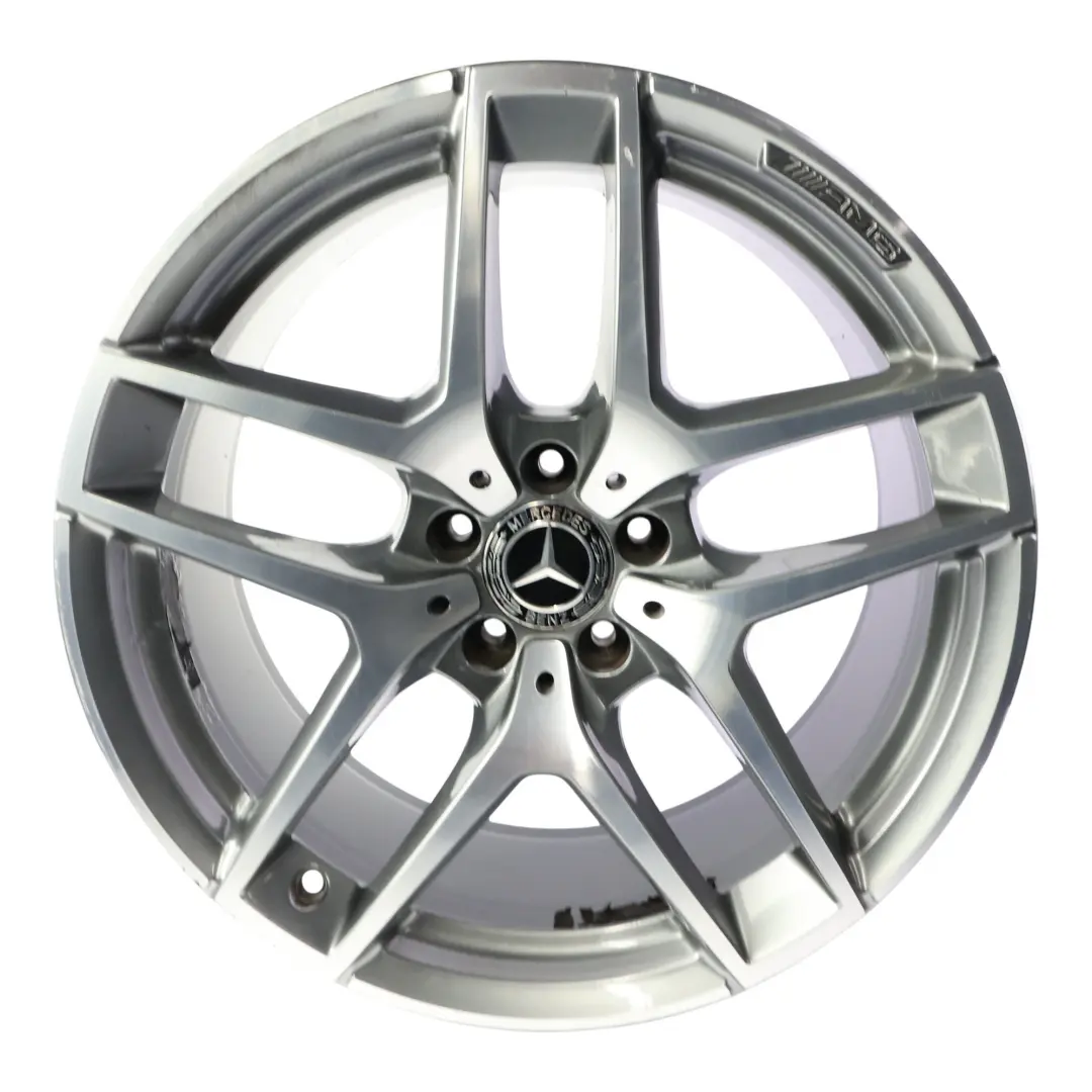 Cerchio Lega Posteriore Grigio 19" 9J ET:20 per Mercedes GLC C253 X253 con numero di parte A2534013100 Mercedes GLC C253 X253 Cerchio Lega Posteriore Grigio 19" 9J ET:20 - SKU A2534013100-GY2 - Numero di parte A2534013100